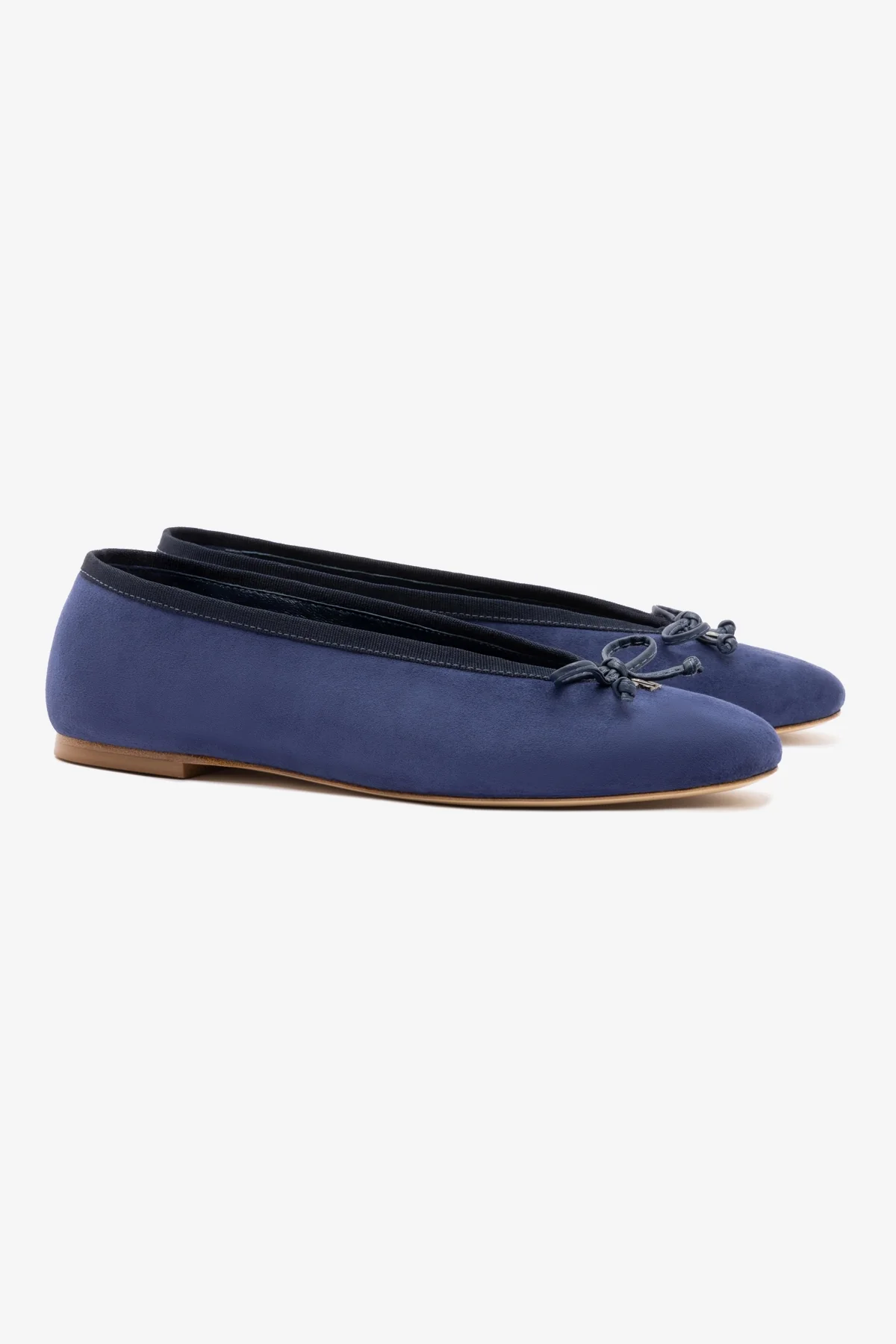 Pavlova Ballet Flat In Indigo Suede