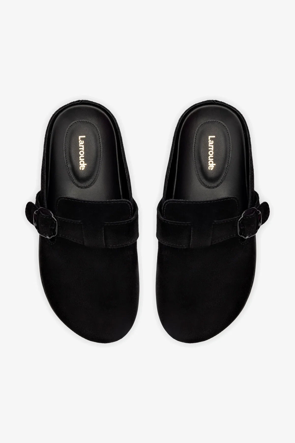 Milan Clog In Black Suede