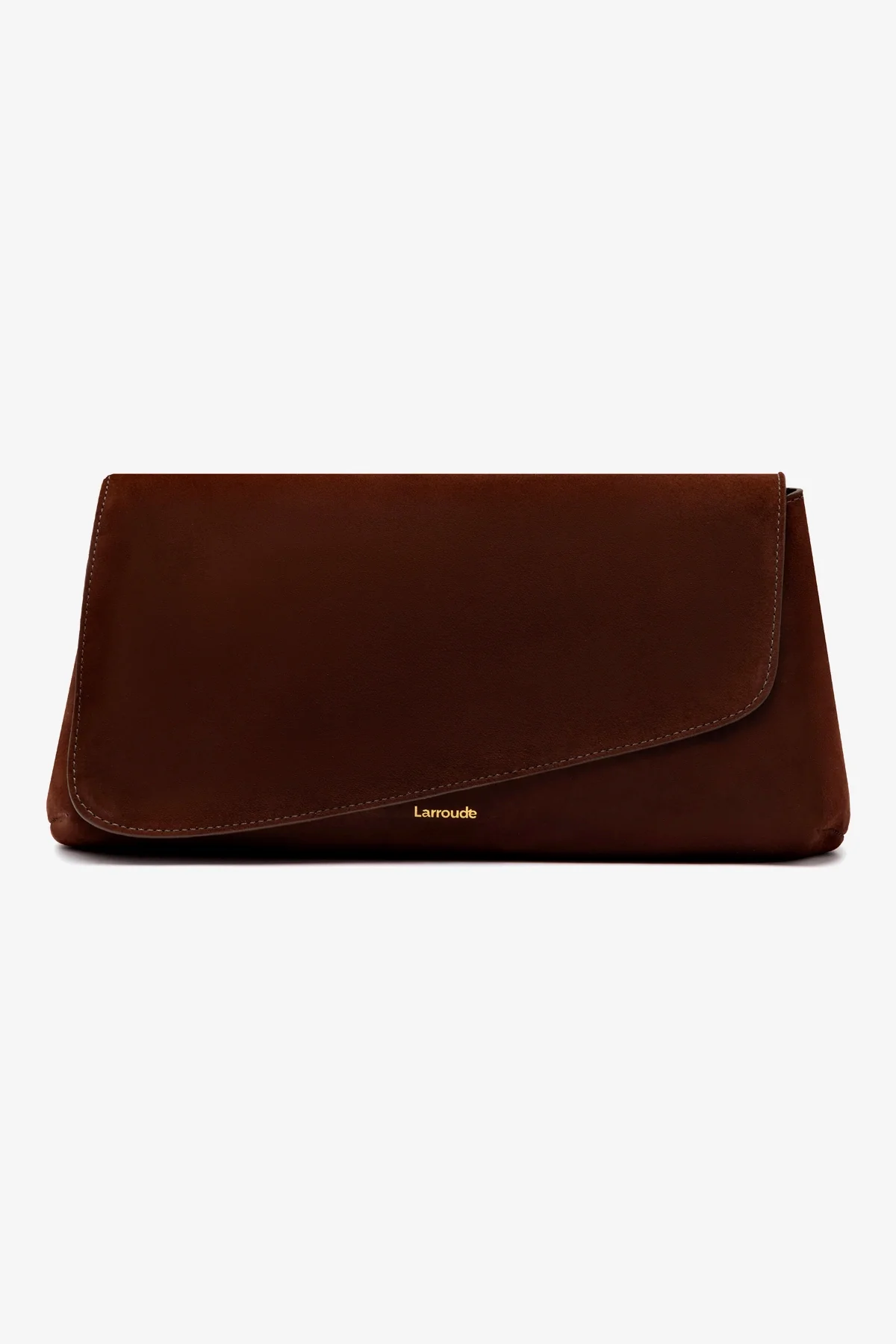 Venice Flat Mule and Pouch Kit In Brown Suede