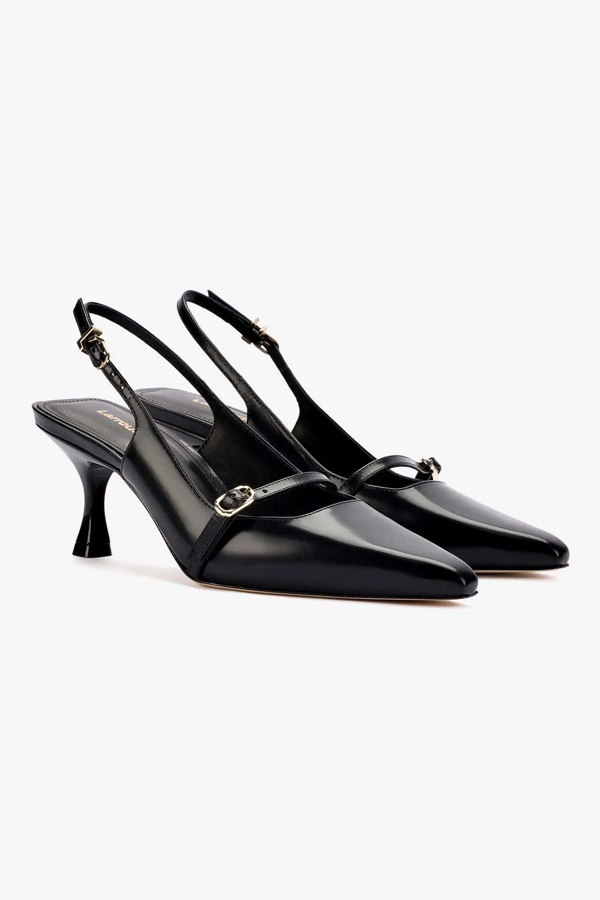 Ines Pump In Black Leather