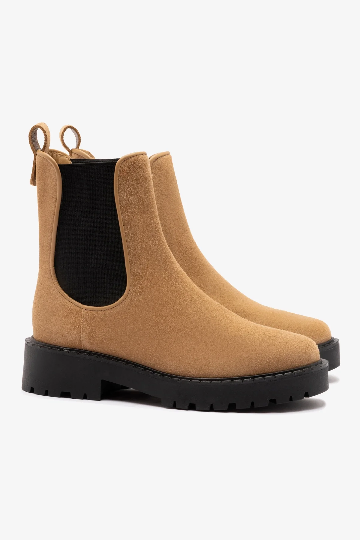 Sancha Boot In Peanut Suede