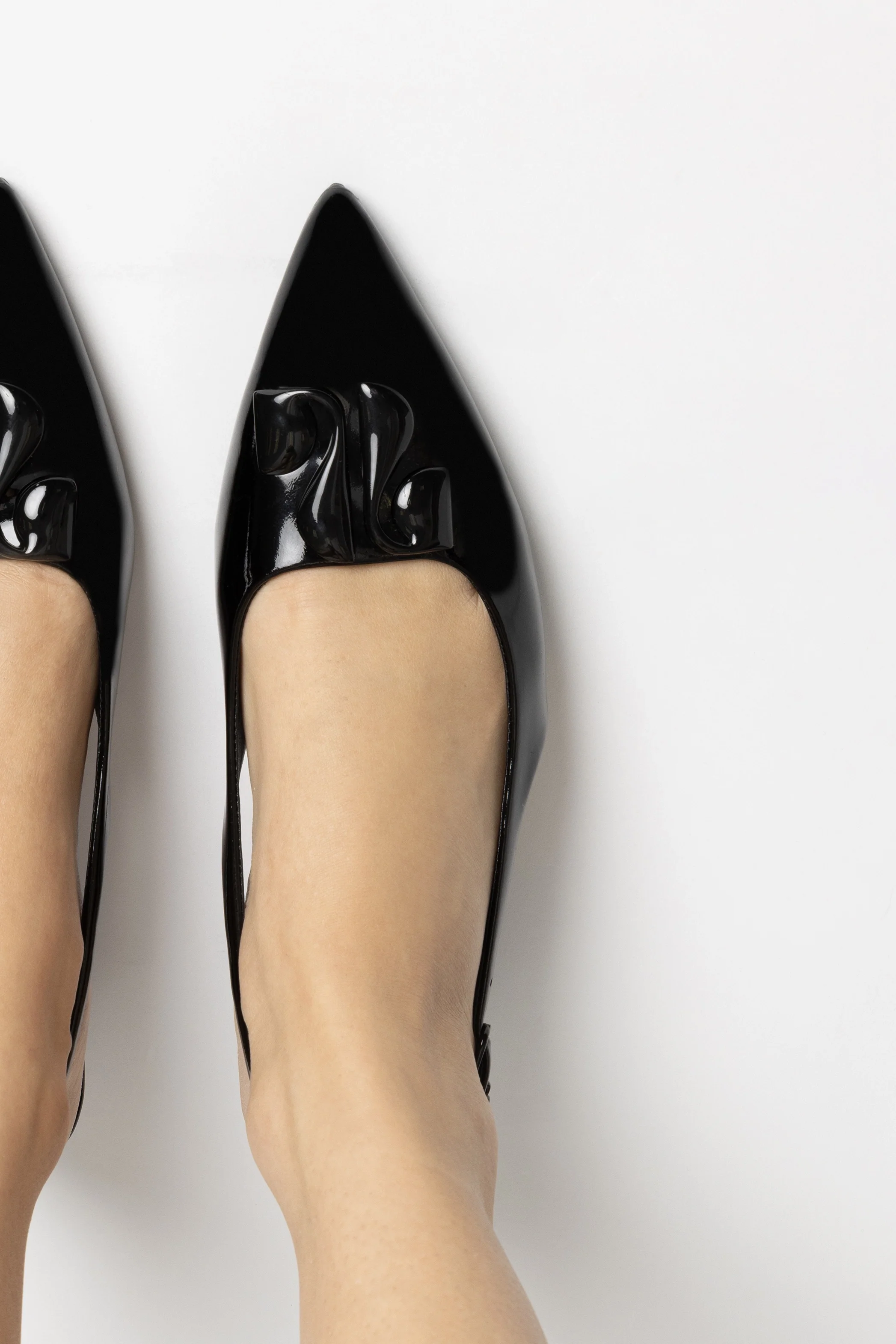 Kaitlan LL Low Pump In Black Patent Leather