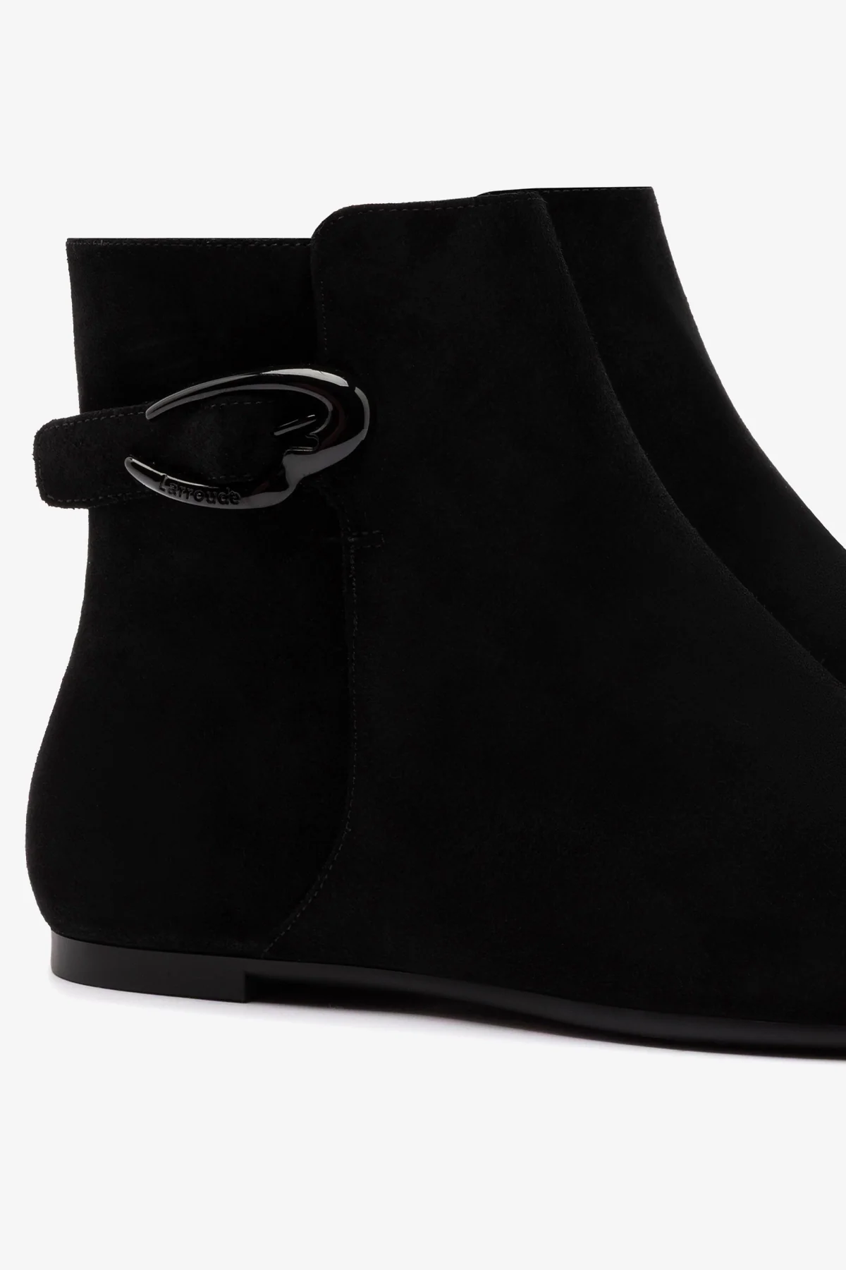 Mini Verona Boot In Black Suede
