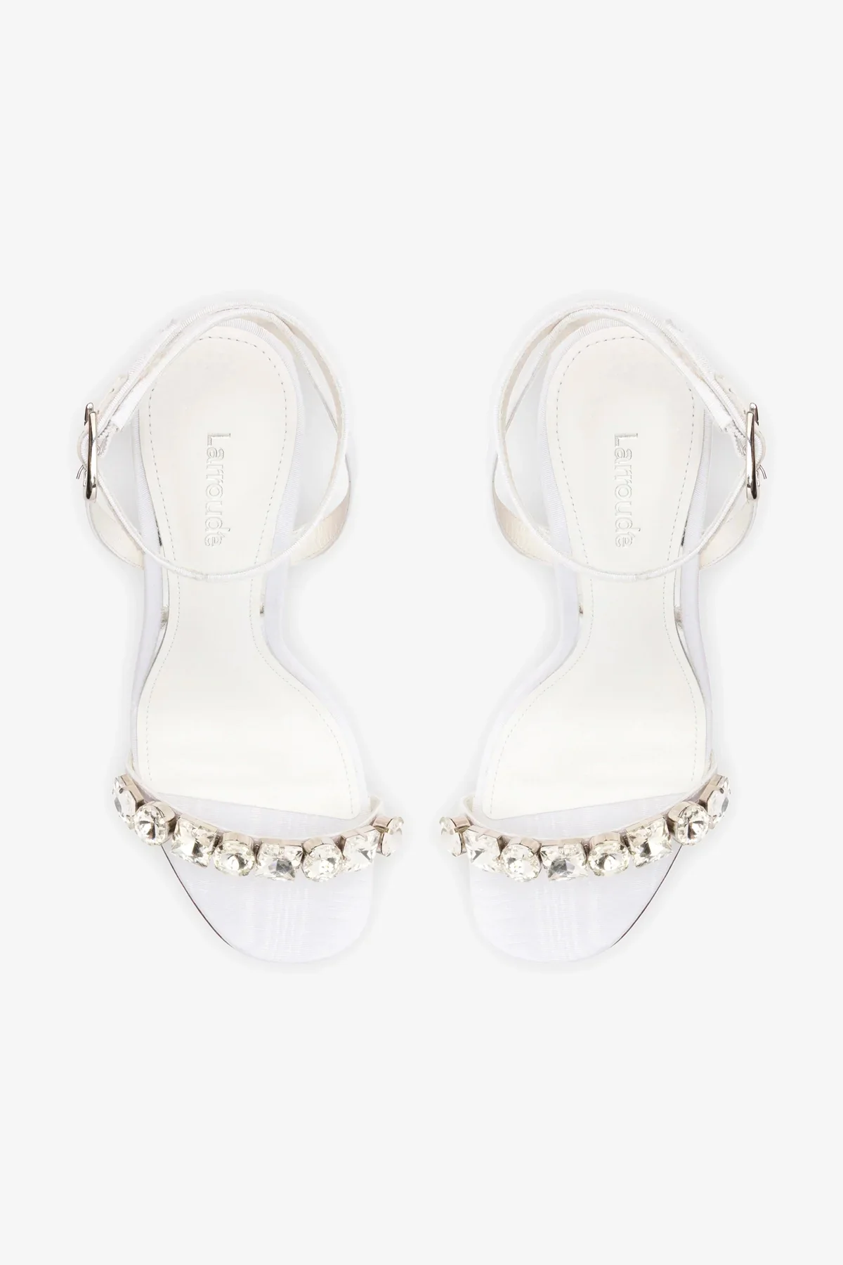 Calypso Sandal In White Fabric