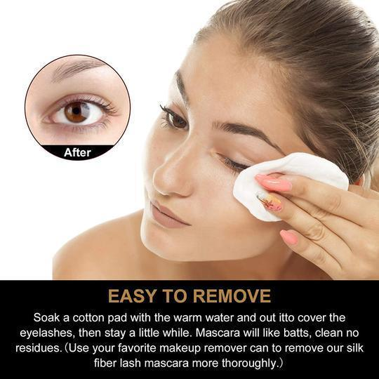 🌈4D Flash Diamond Waterproof Silk Fiber Thick Lengthening Mascara