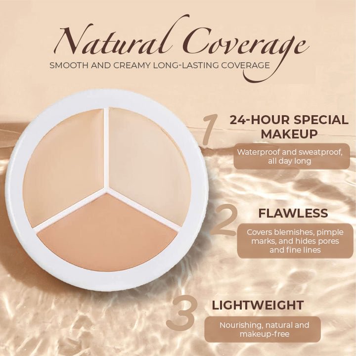 🎁 Instant Cover Three-color Concealer