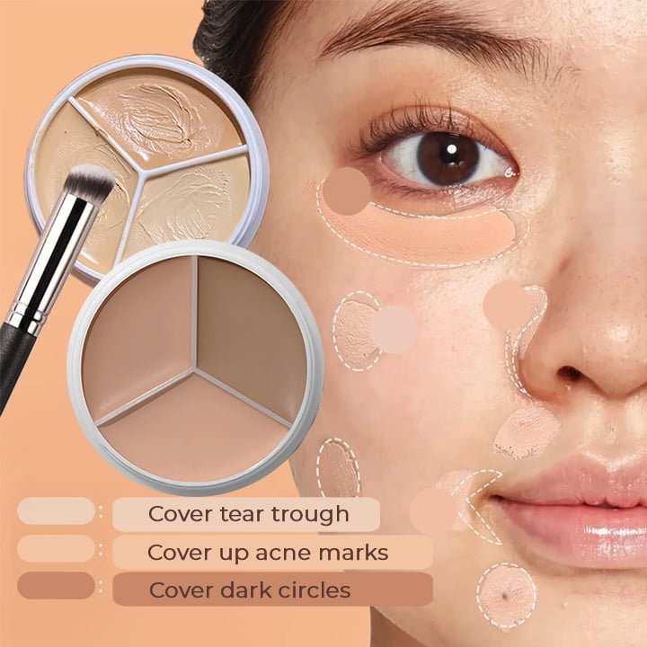 🎁 Instant Cover Three-color Concealer