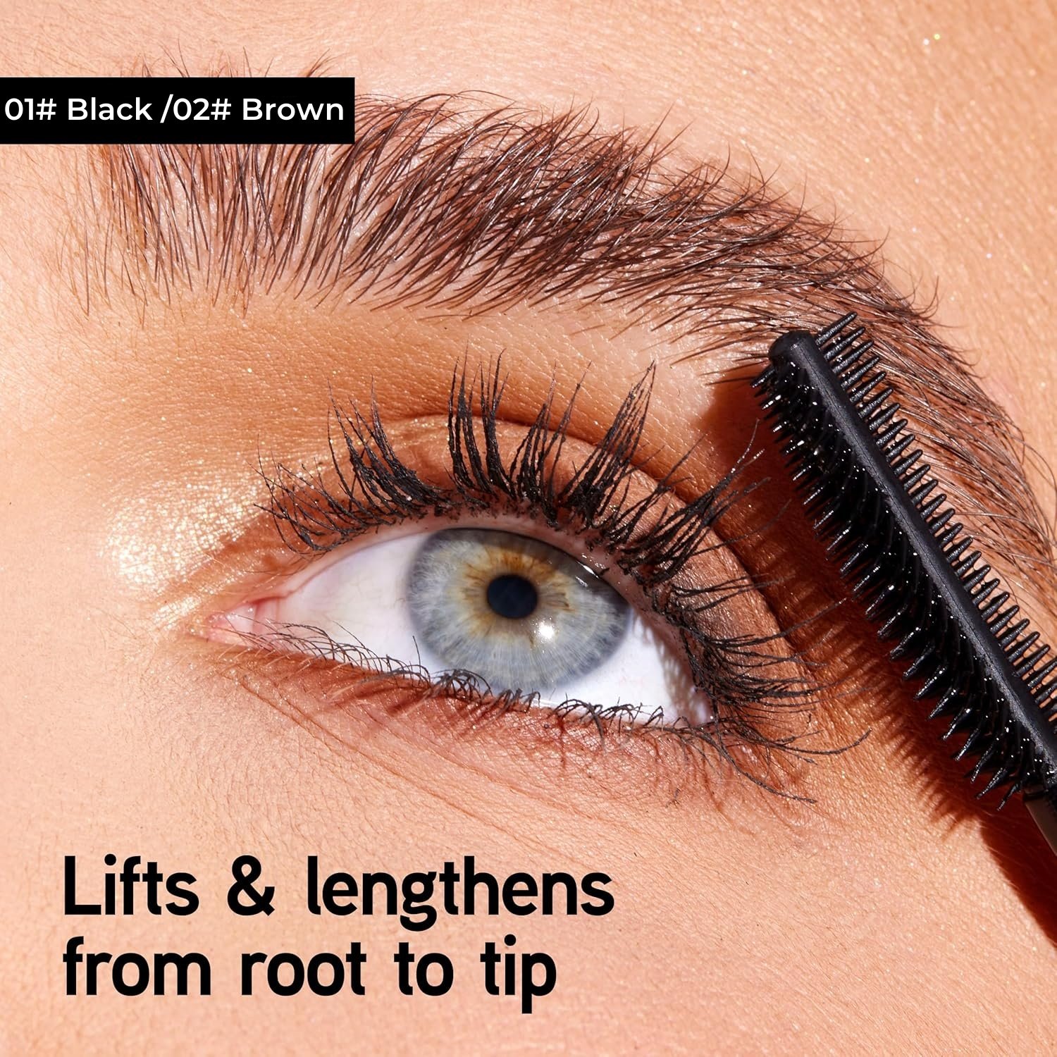 🔥Tubing Mascara Black & Brown Duo For Lash Makeup