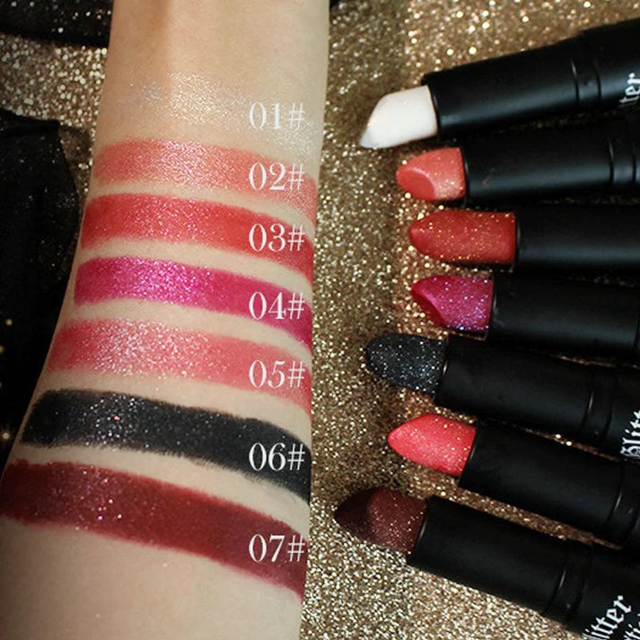 🎉Matte Long Lasting Lipstick With Fine Glitter