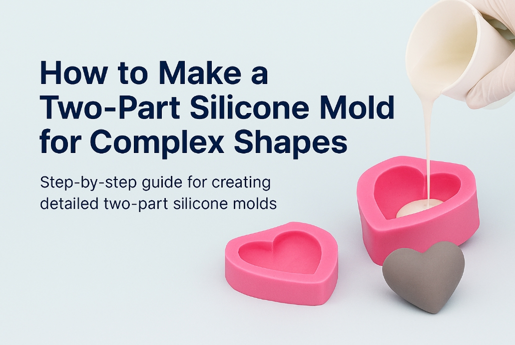 How to Make a Two-Part Silicone Mold for Complex Shapes – Silicone Mold Tutorial & Tips | bksiliconestudto