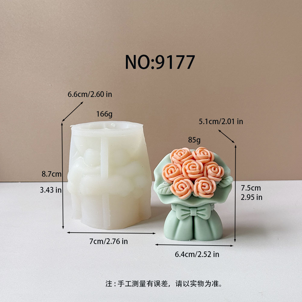 Tulip - Shaped Candle Bouquets: A Touch of Floral Elegance – Silicone Mold for Candle, Soap, Resin | bksiliconestudto
