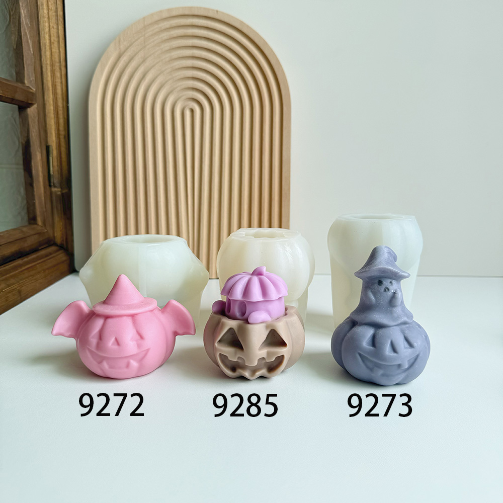 Halloween - Themed Candle Mold & Finished Product Dimensions – Silicone Mold for Candle, Soap, Resin | bksiliconestudto