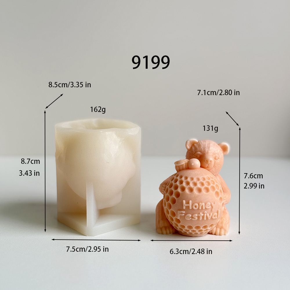 Candle Mold 9201 – Silicone Mold for Candle, Soap, Resin | bksiliconestudto