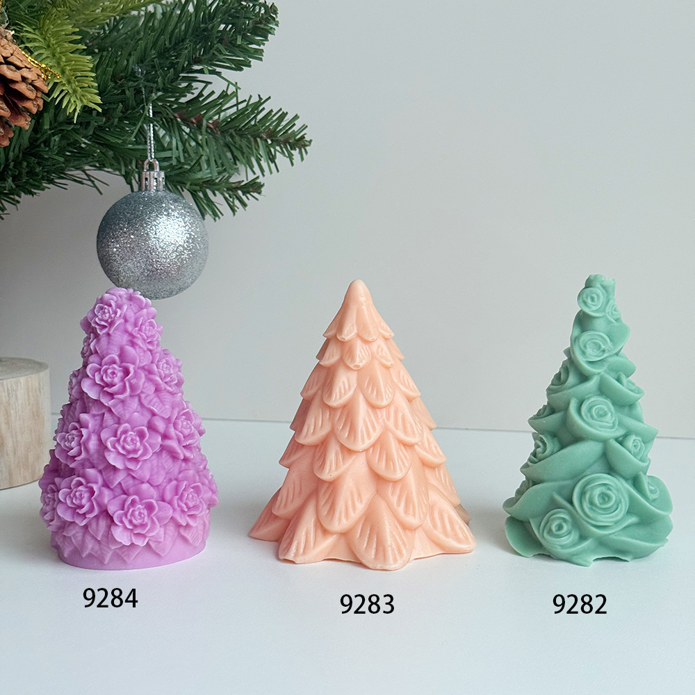 Floral Tree Silicone Molds & Candle Creation – Silicone Mold for Candle, Soap, Resin | bksiliconestudto