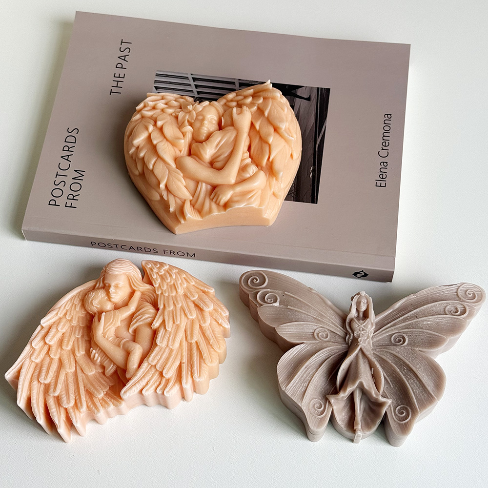 Silicone Angel Sculptures: A Touch of Warmth and Tenderness – Silicone Mold for Candle, Soap, Resin | bksiliconestudto