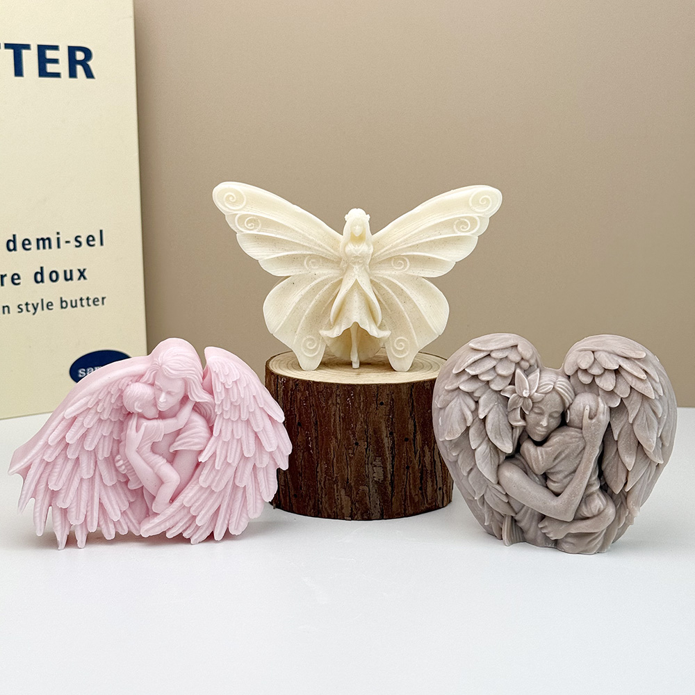 Silicone Angel Sculptures: A Touch of Warmth and Tenderness – Silicone Mold for Candle, Soap, Resin | bksiliconestudto