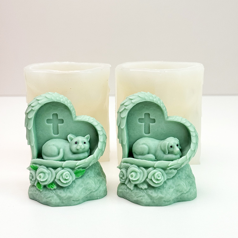 Silicone Pet Memorial Ornaments: A Tribute to Beloved Companions – Silicone Mold for Candle, Soap, Resin | bksiliconestudto