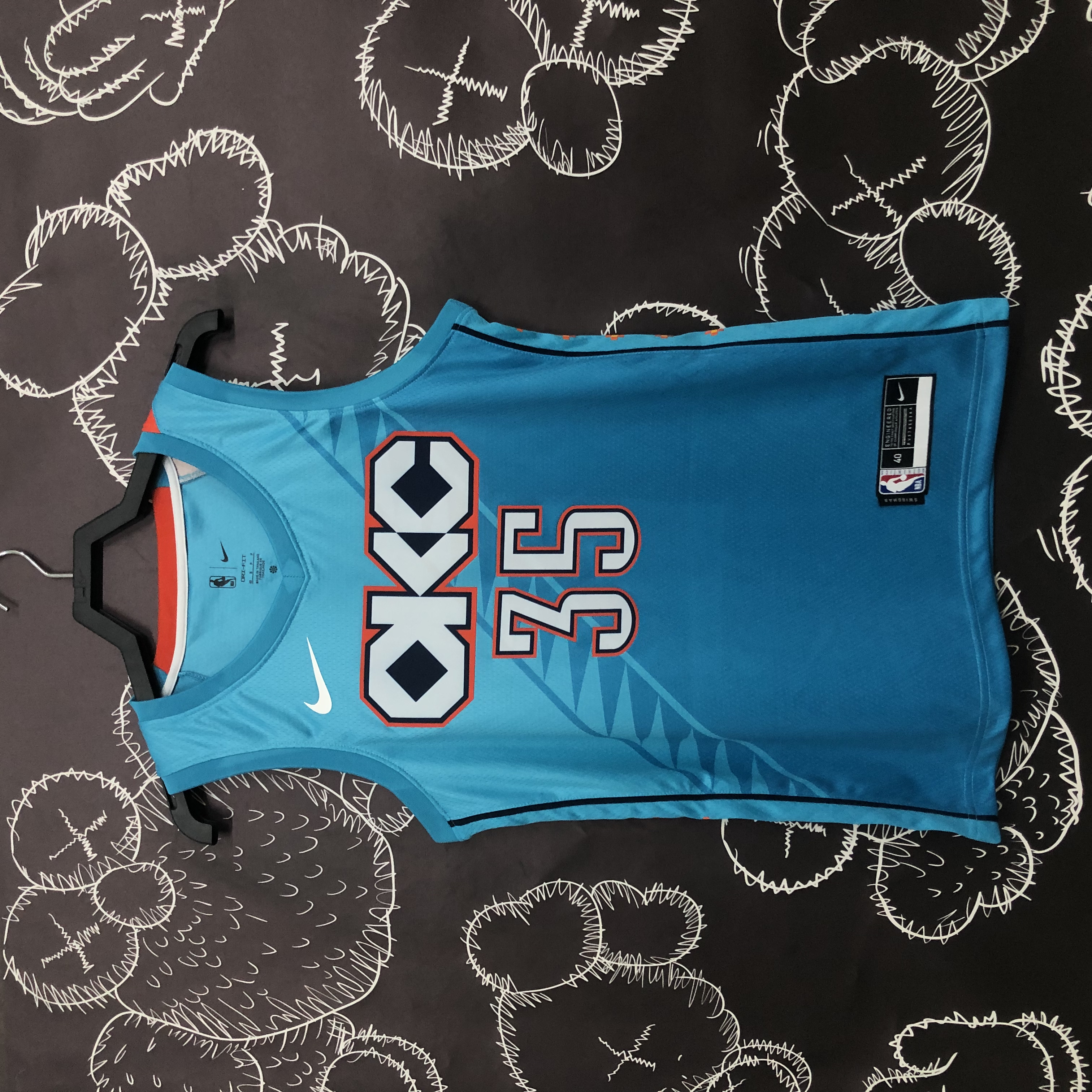 19 Season Oklahoma City Thunder No.35 DURANT