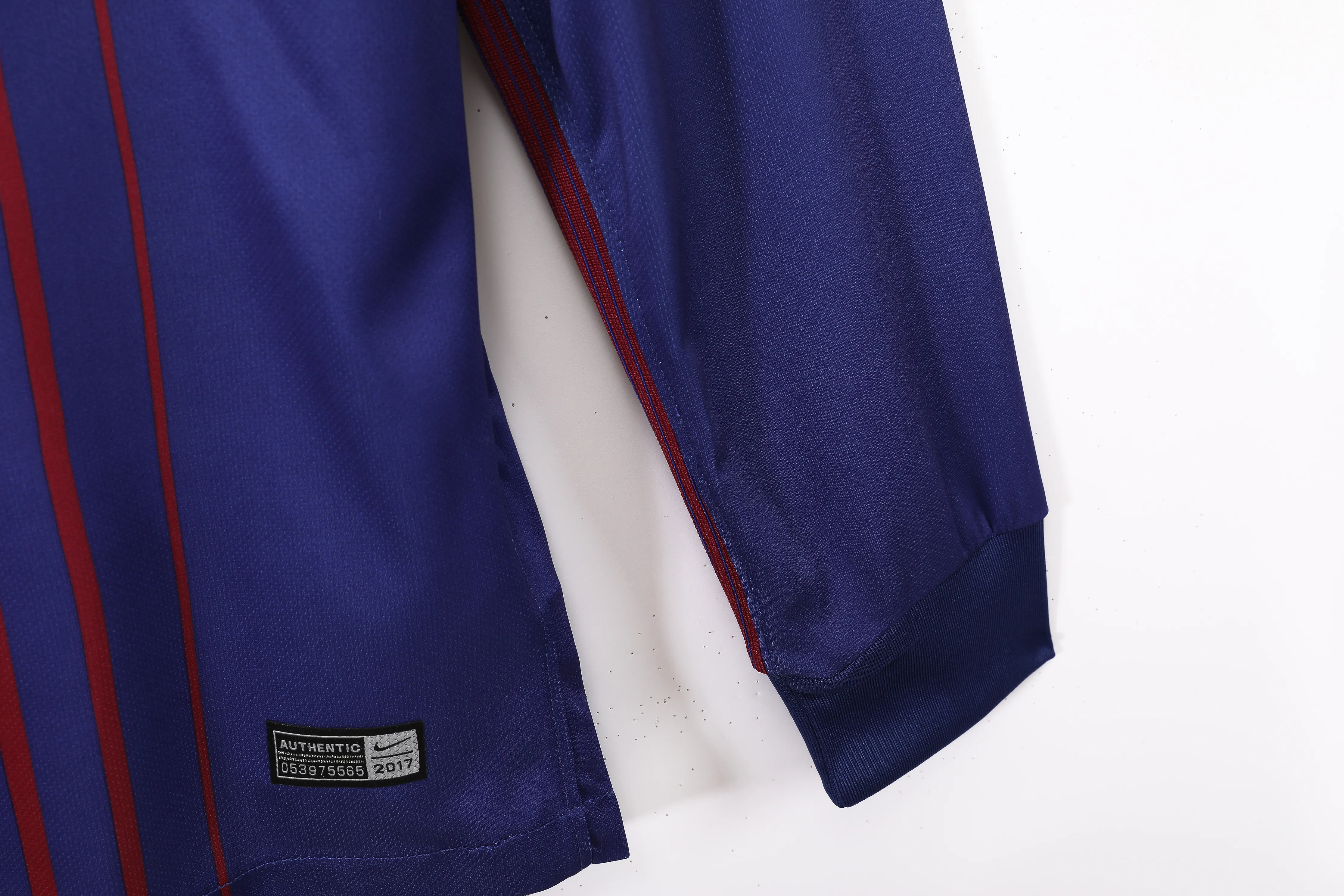 Retro 17/18 Barcelona Home Long Sleeves S-XXL