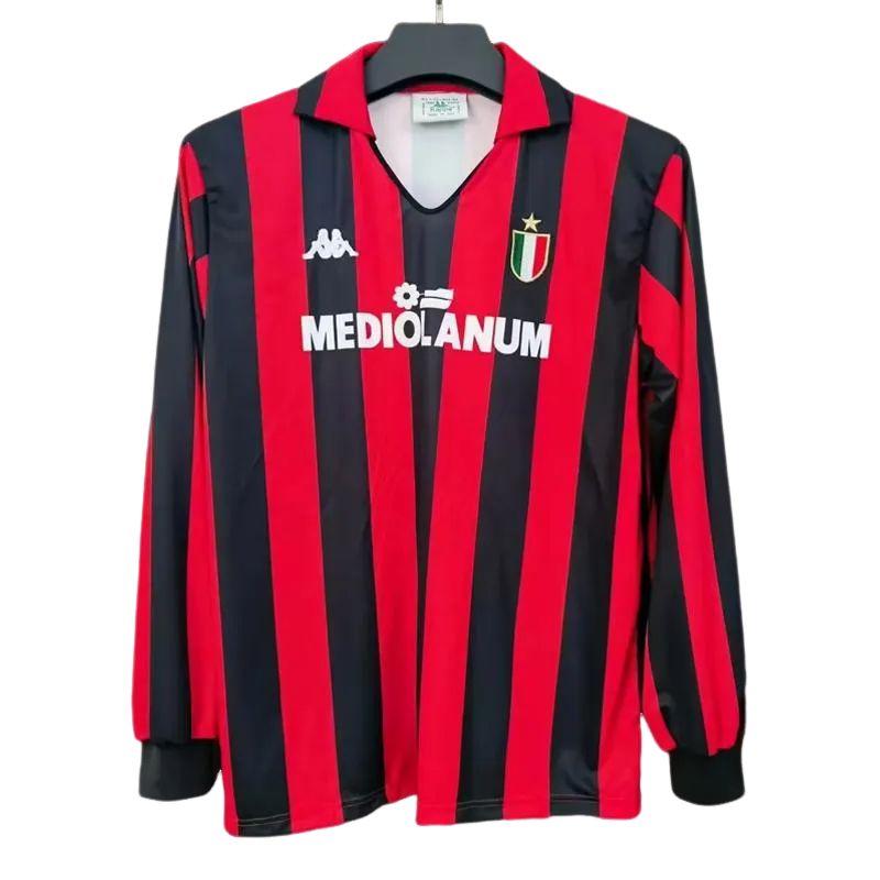 Retro  AC Milan Home Long Sleeve