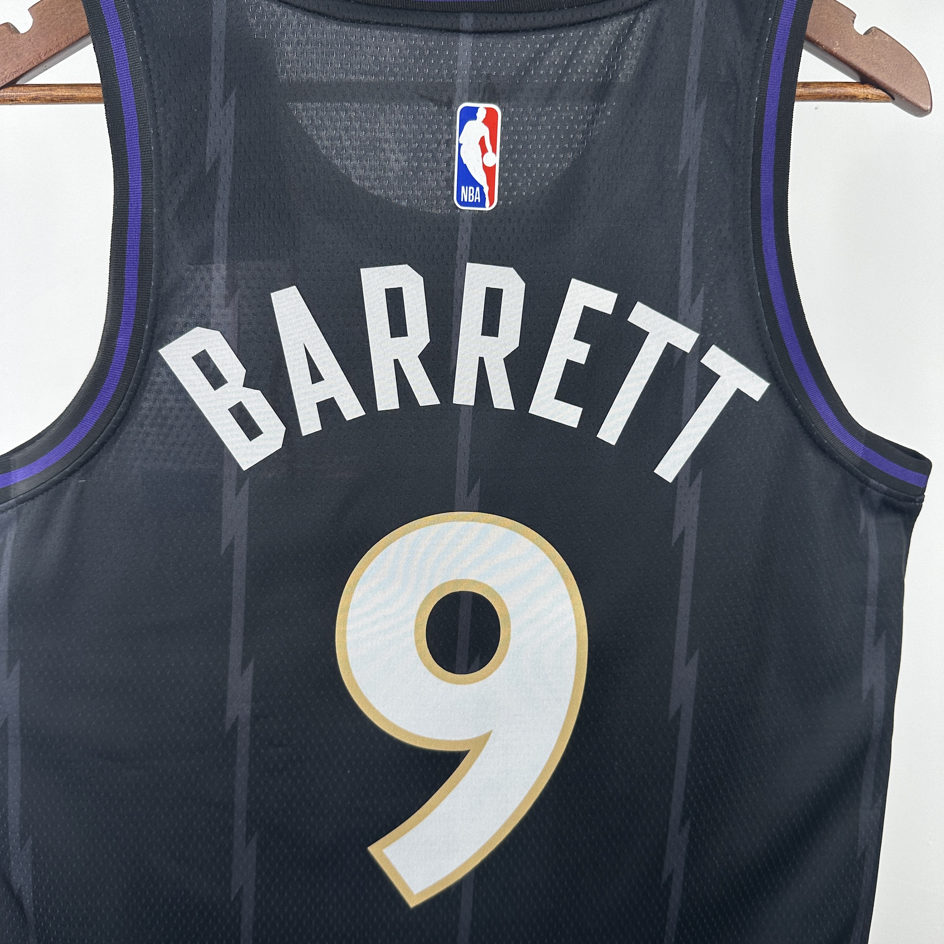 25 Season Toronto Raptors City Edition  No.9 Barrett