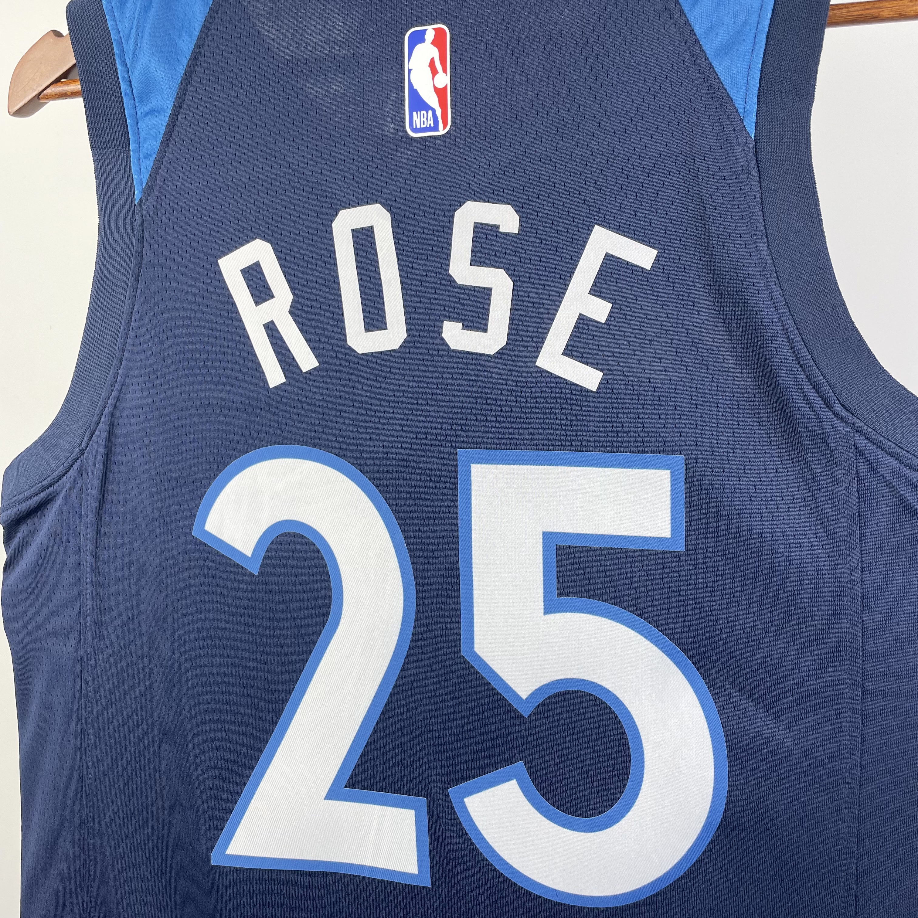 23 SEASON MINNESOTA TIMBERWOLVES AWAY  NO.25 ROSE