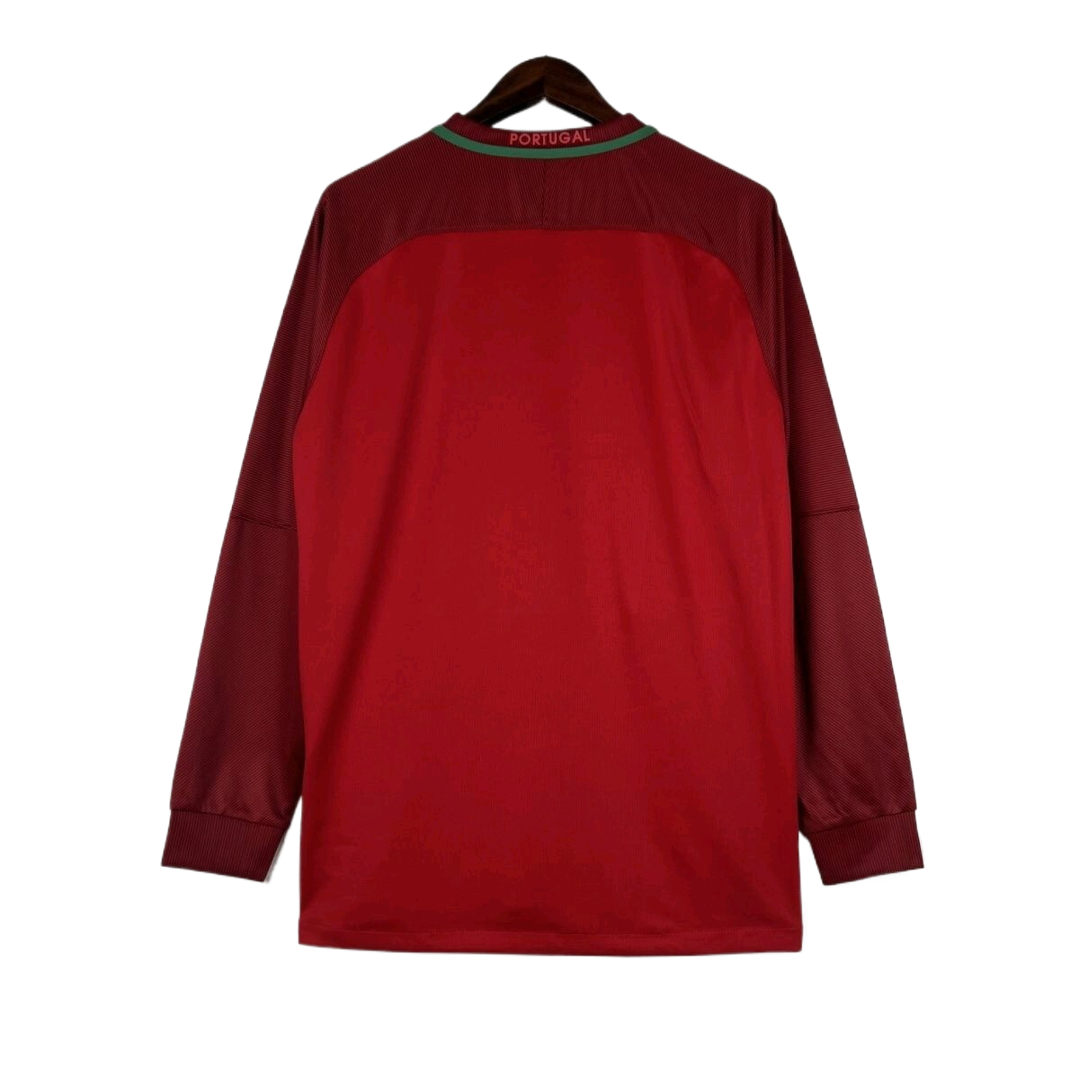 Retro  Portugal 2016 Home Red Long Sleeves