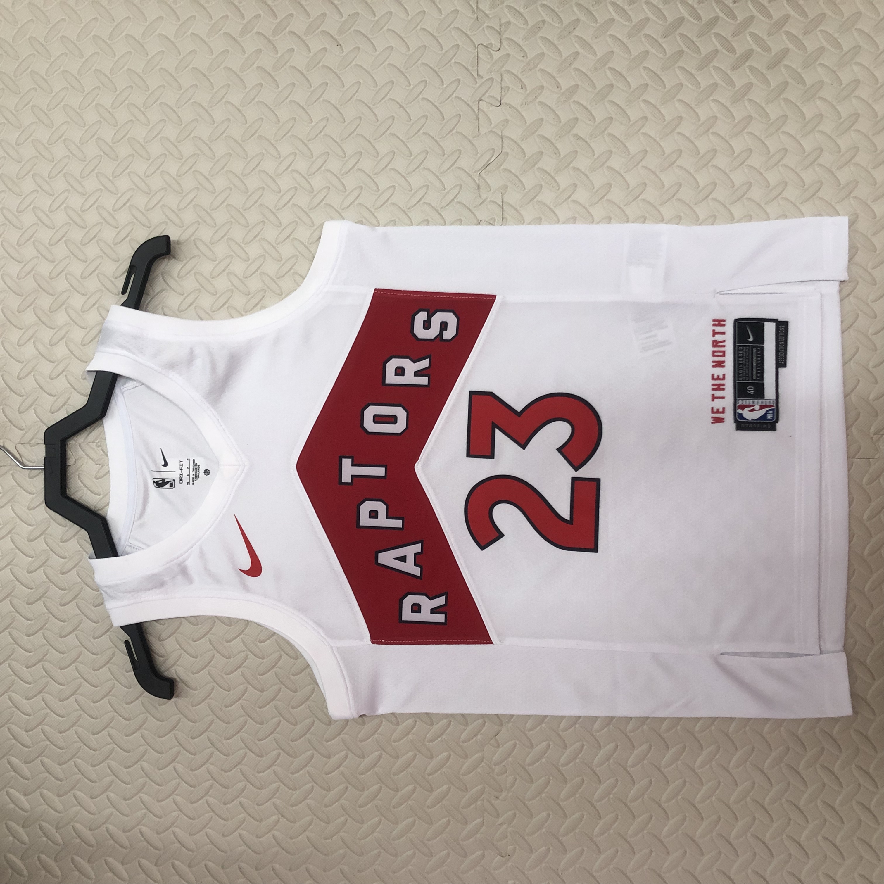 23 Season Toronto Raptors Home White  No.23 Vanvleet