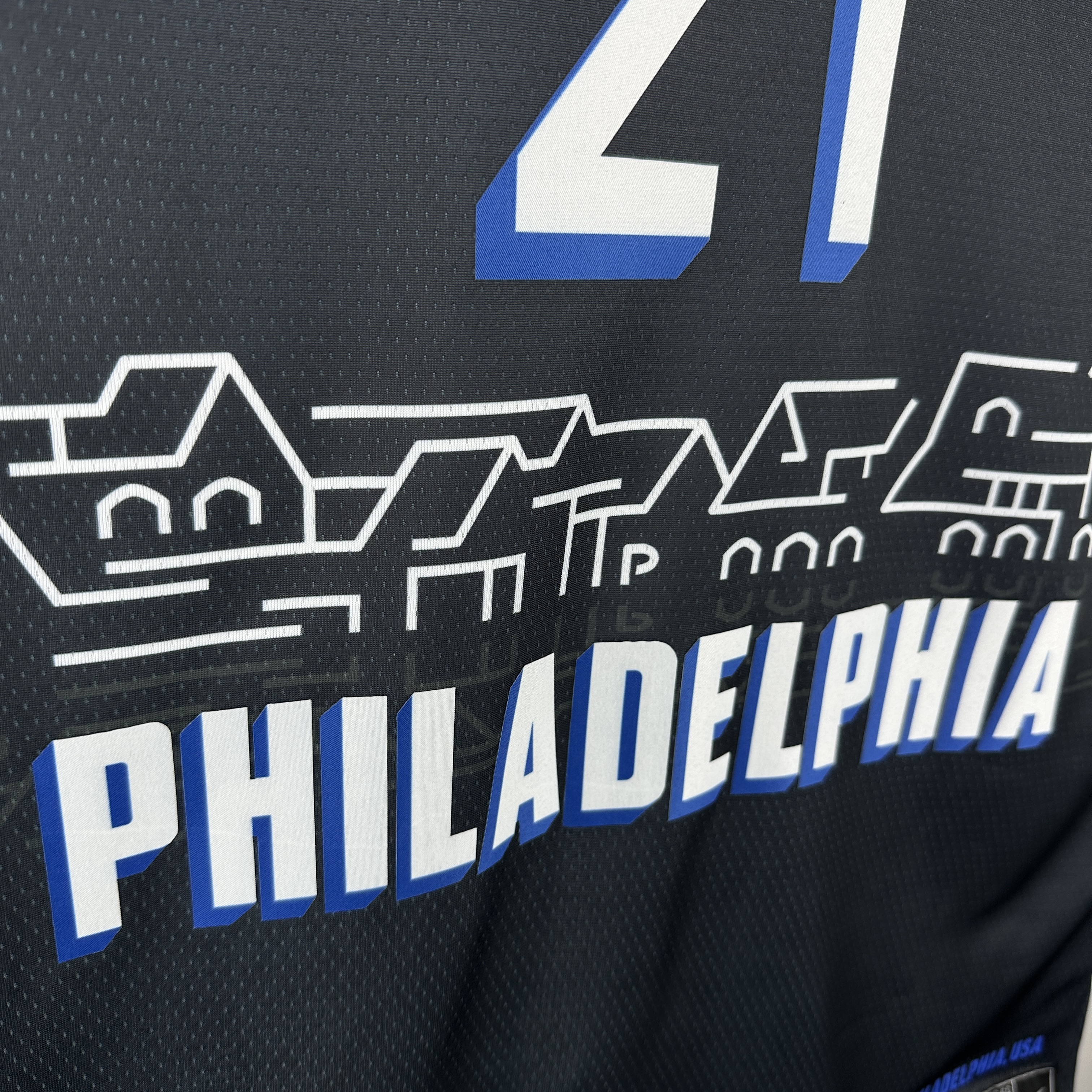 21 Season Philadelphia 76ers City Edition  #21