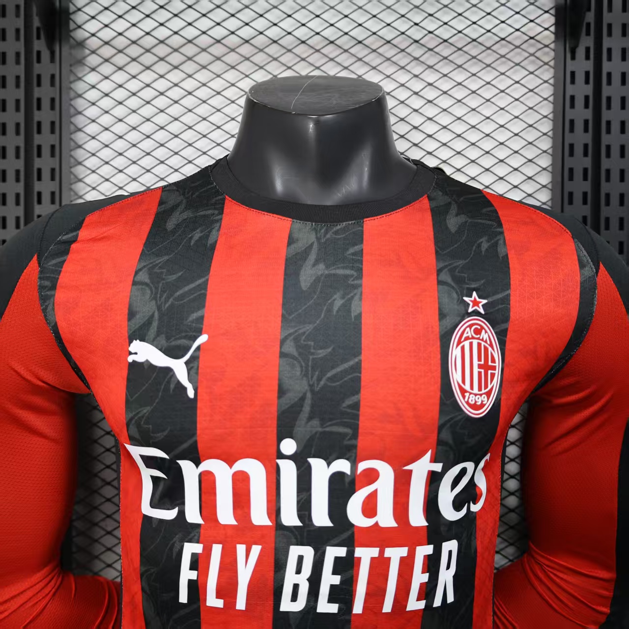 Player Version AC milan 25/26 Home Long Sleeves S-XXL