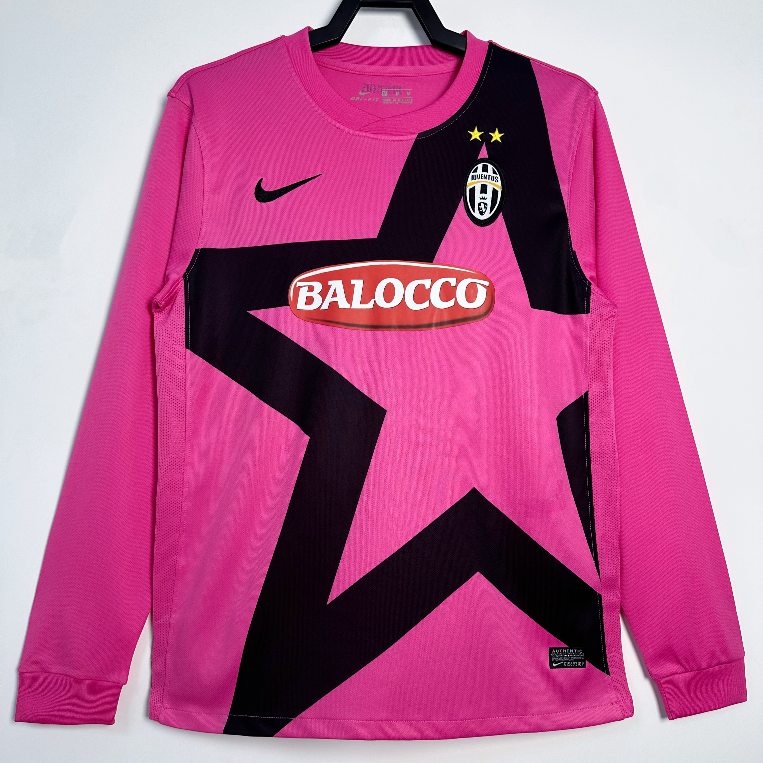 Retro Juventus 2011/12 Away Pink Long Sleeves