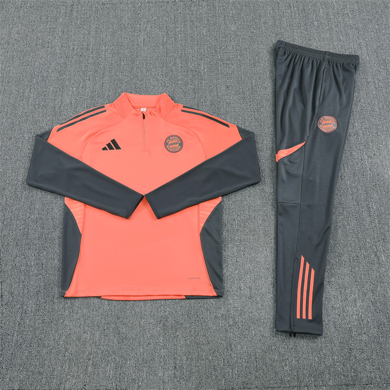 Adult/ Kids Bayern Half Zipper Training Suit 801