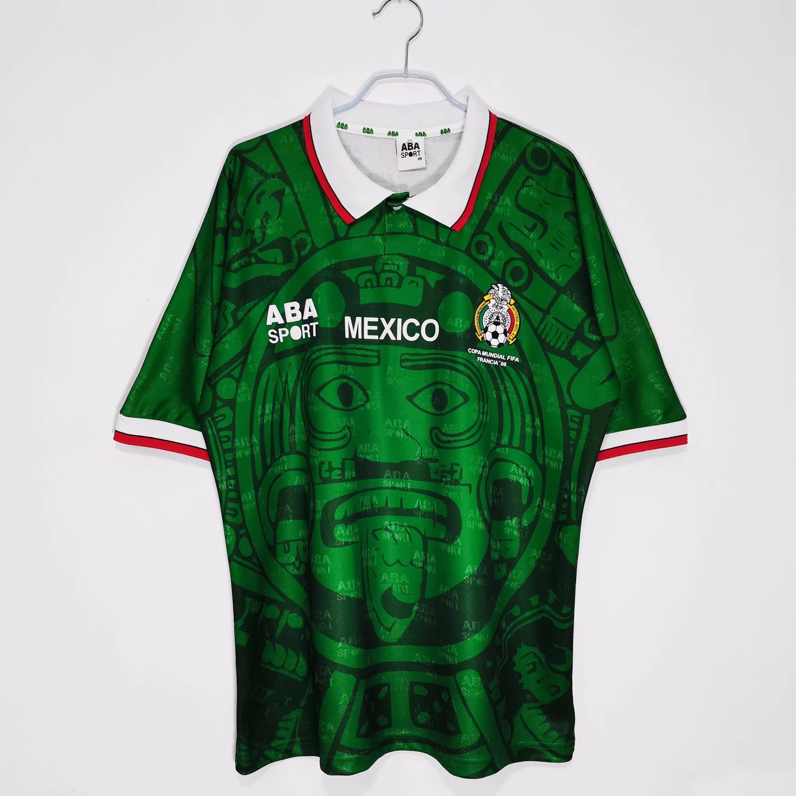 Retro  Mexico 1998 Home Jersey S-3XL