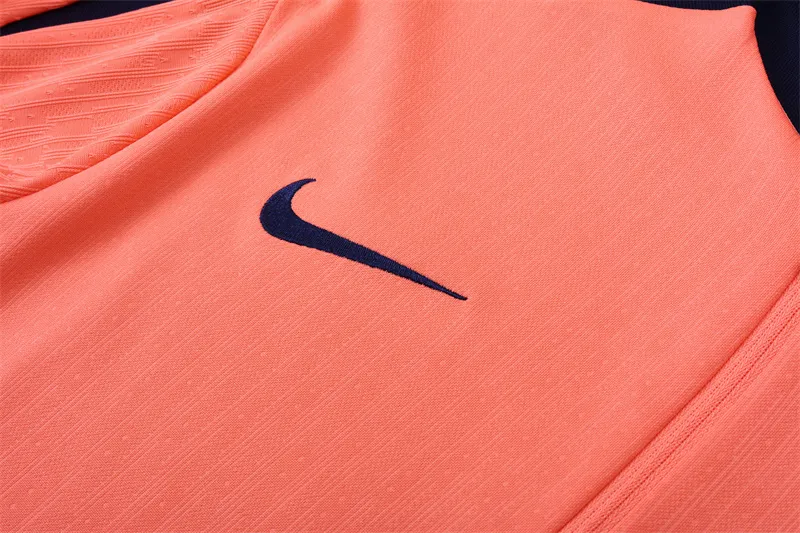 Adult/ Kids 2425 Barcelona half zipper Training suit 0C2A1203