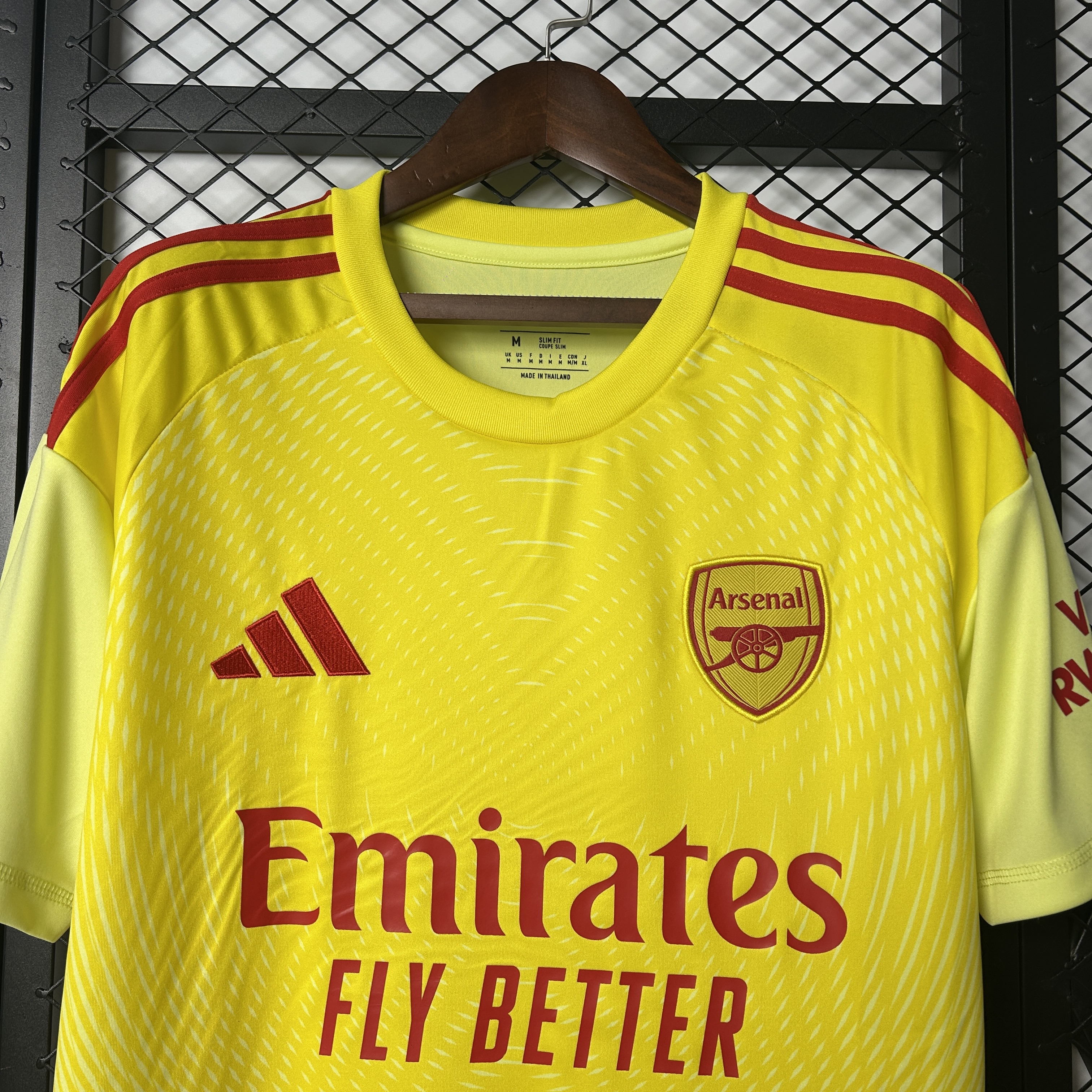 Arsenal 25/26 Goalkeeper Yellow S-XXL