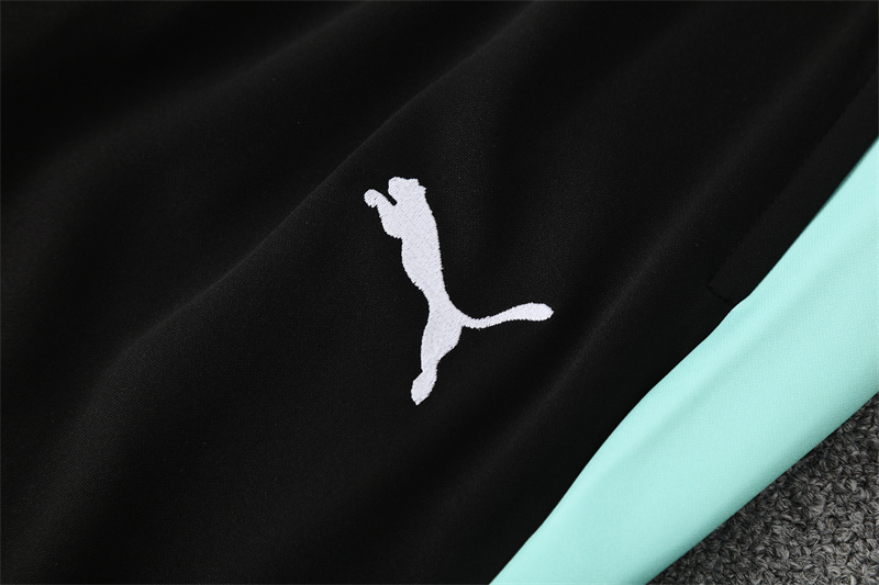 Adult/ Kids 2526 Portugal half zipper Training suit 801