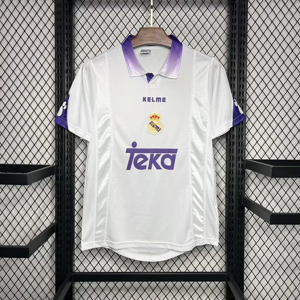 Retro  Real Mαdrid 1997/98 Home White