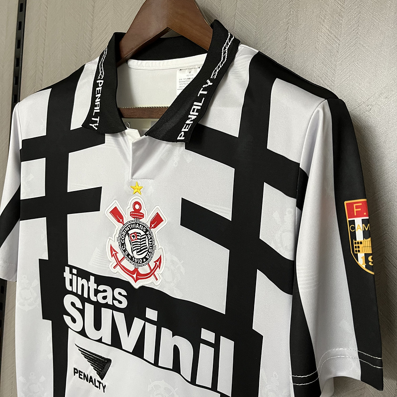 Retro 1996 Corinthians Kit White