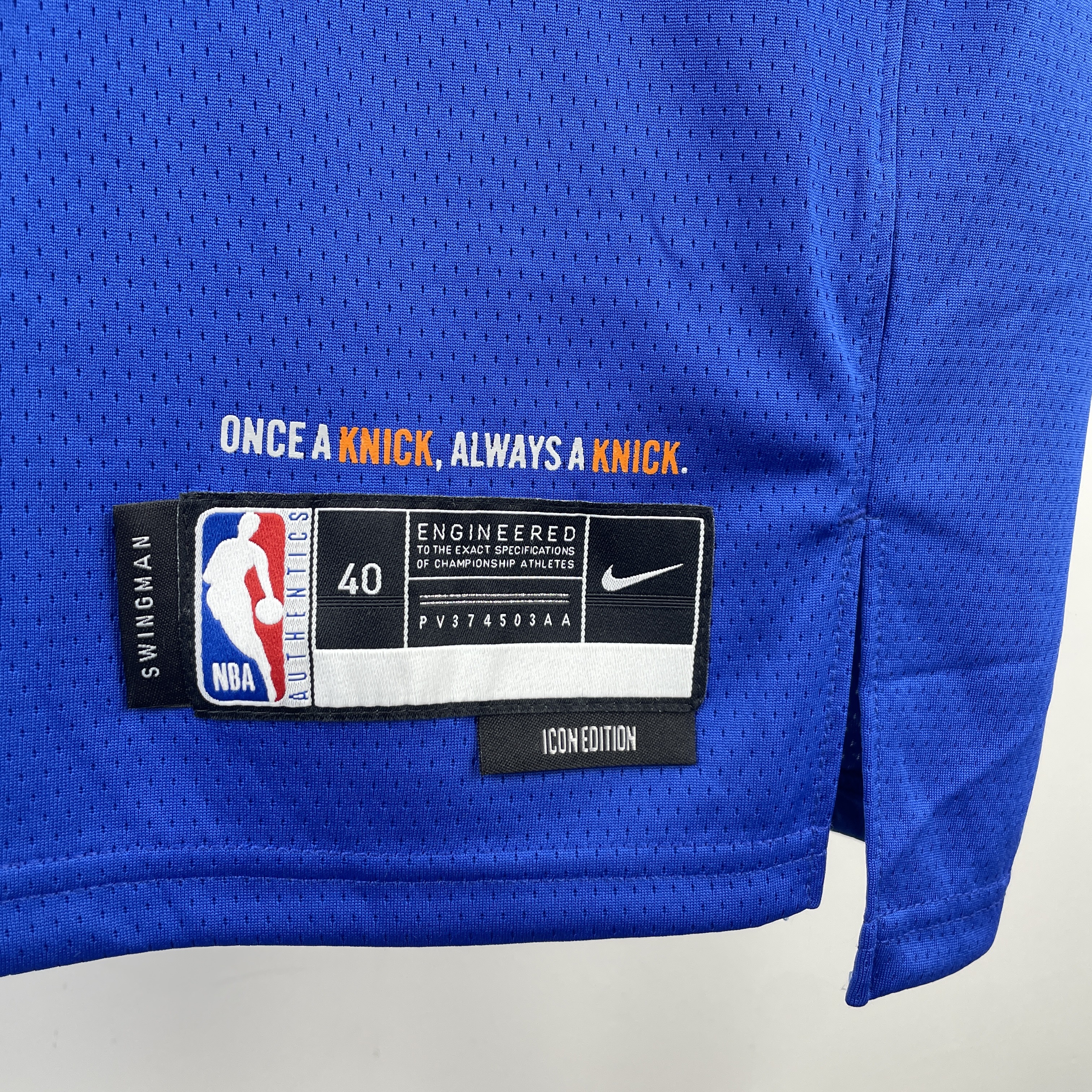 Season 23  Knicks Away No.7 Anthony