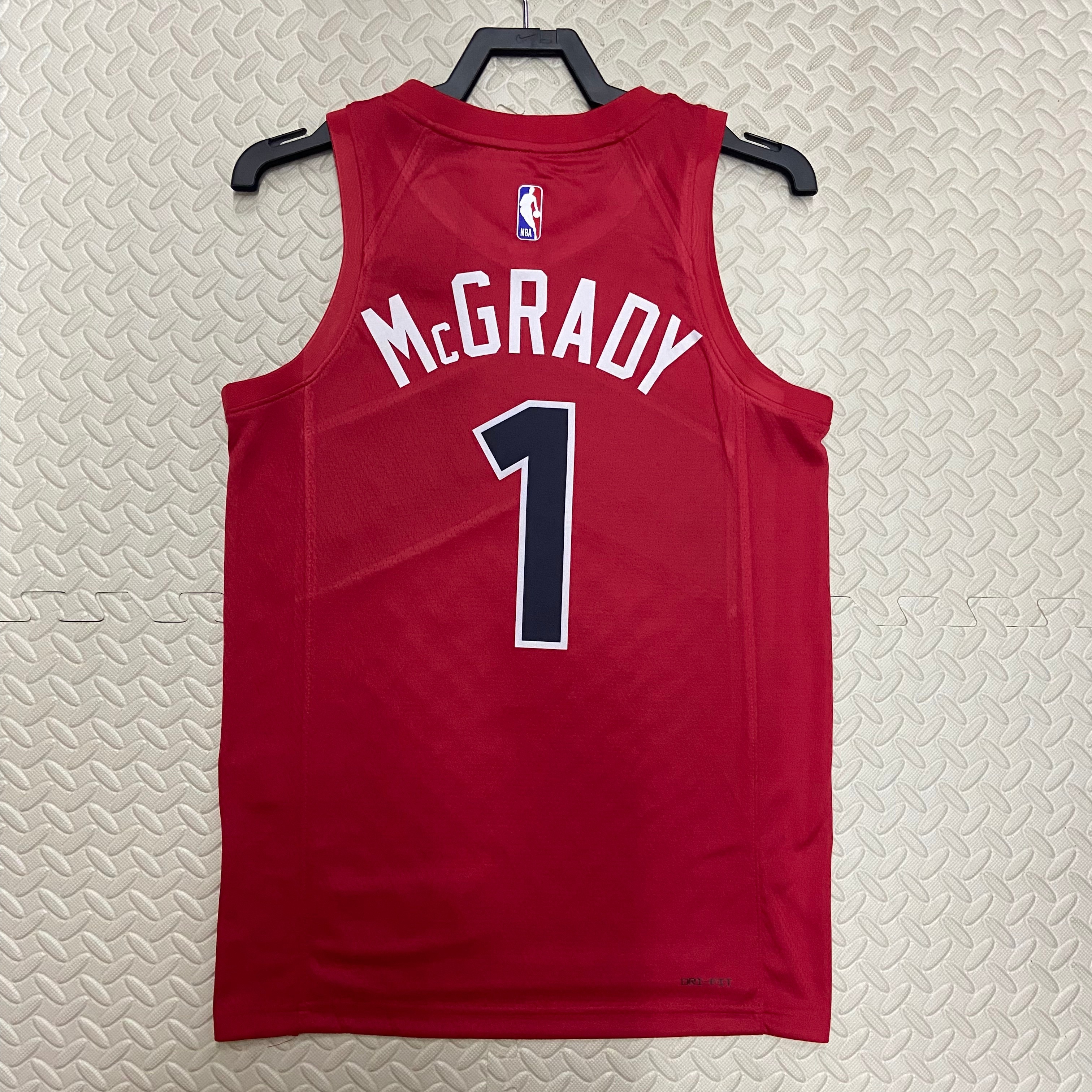 23 Season Toronto Raptors Away Red  No.1 McGRADY