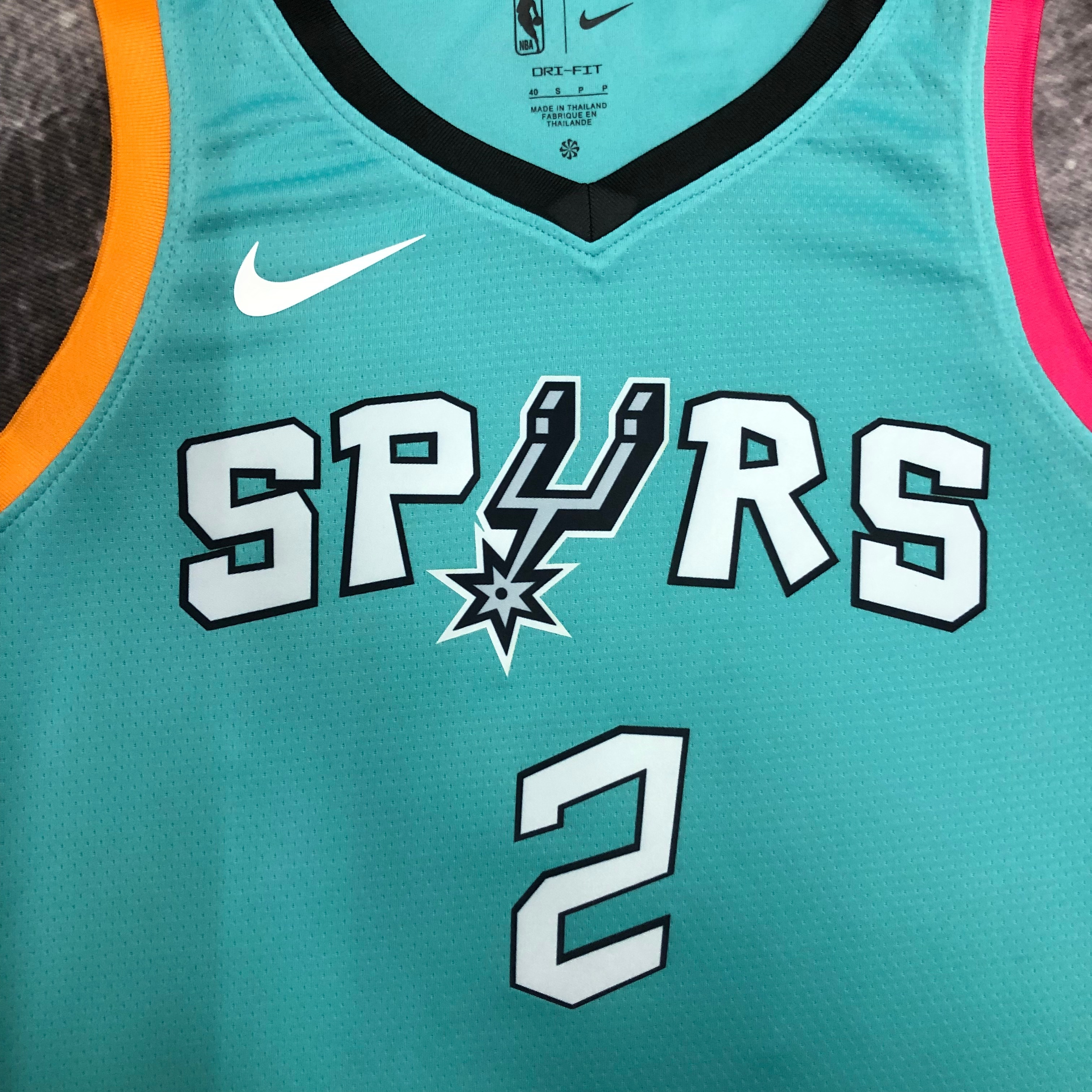23 Season SAN ANTONIO SPURS City Edition  #2 Leonard
