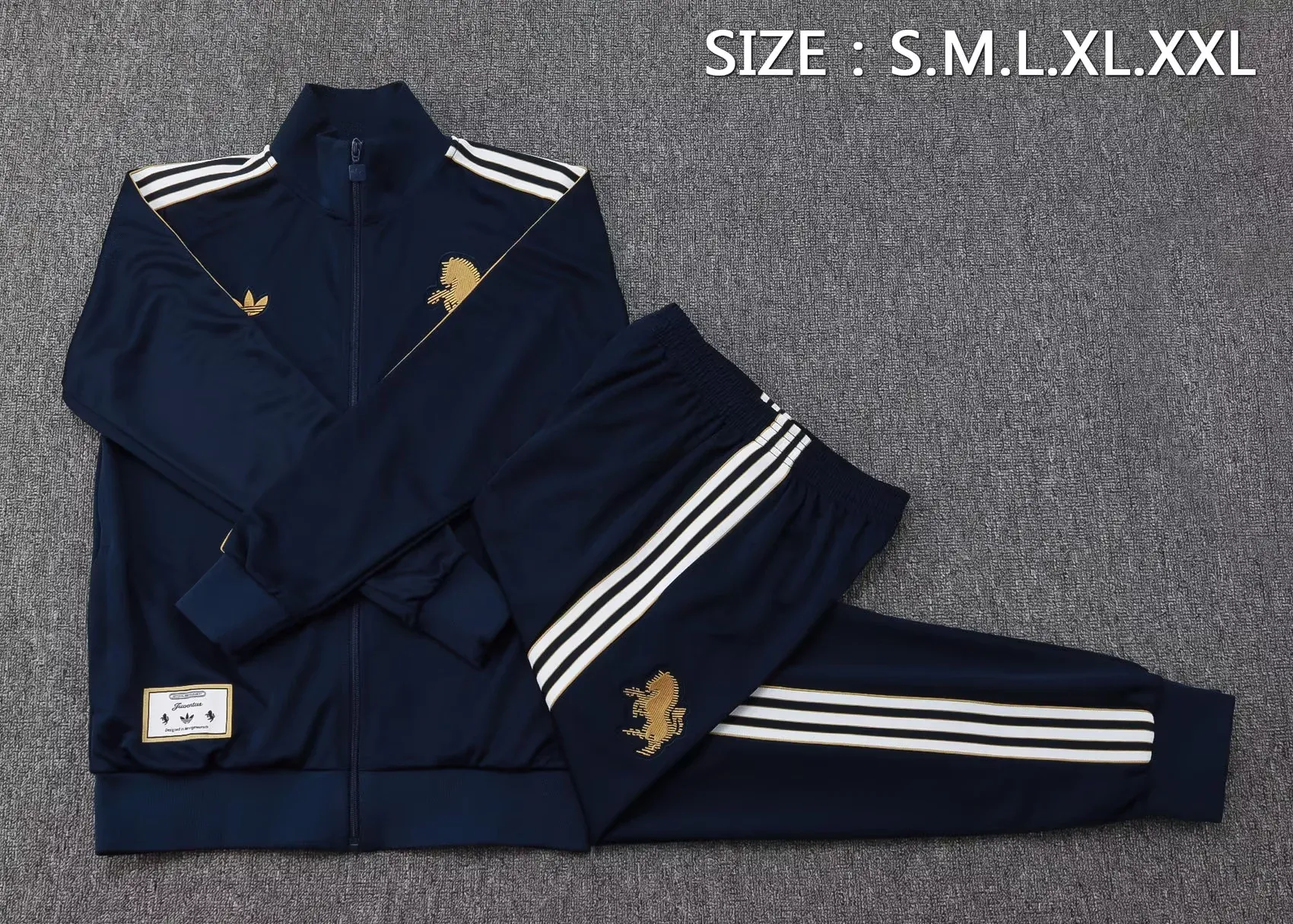 Adult/ Kids Juventus Full Zipper Training Suit A2505