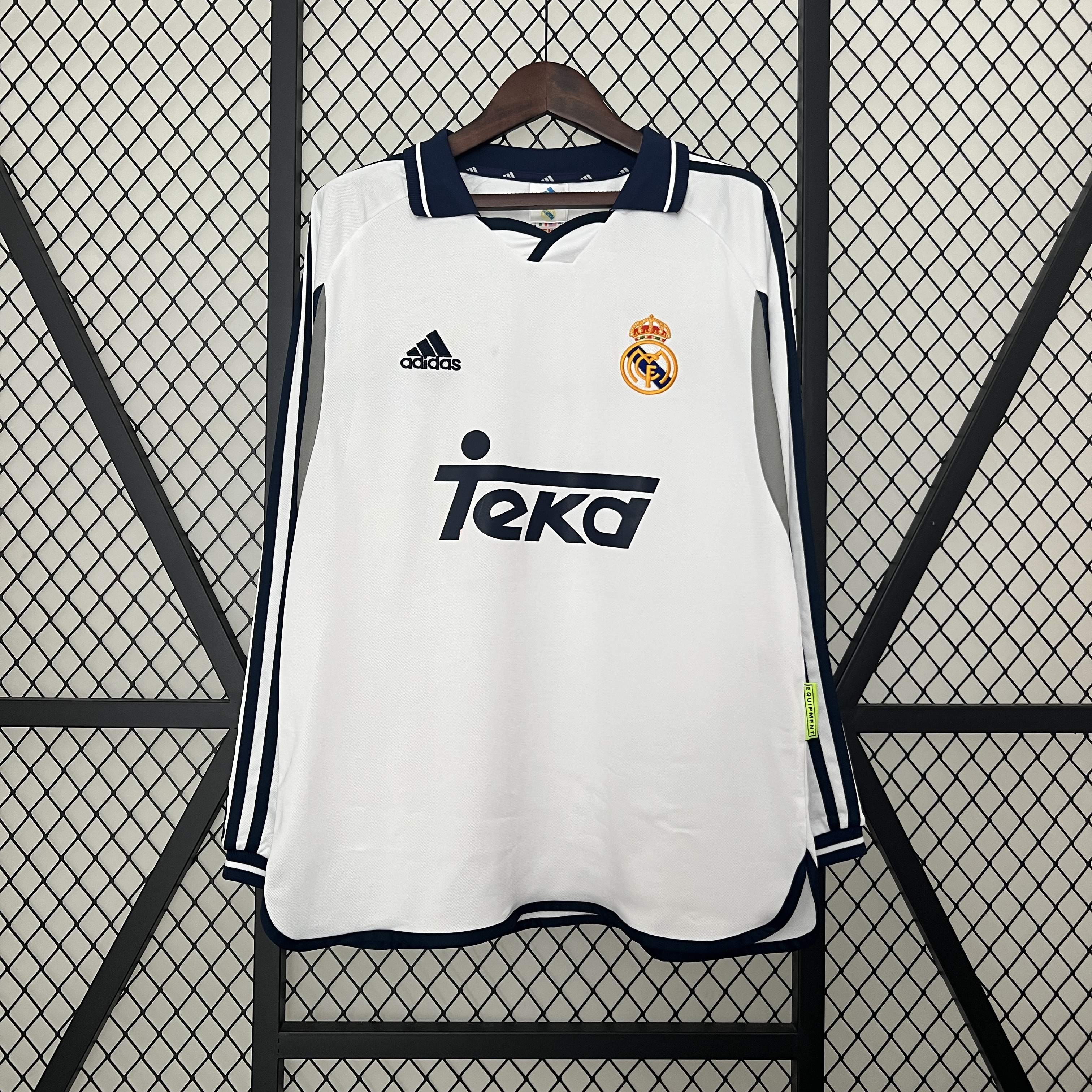 Retro Real Mαdrid 00/01 Home Long Sleeves S-XXL