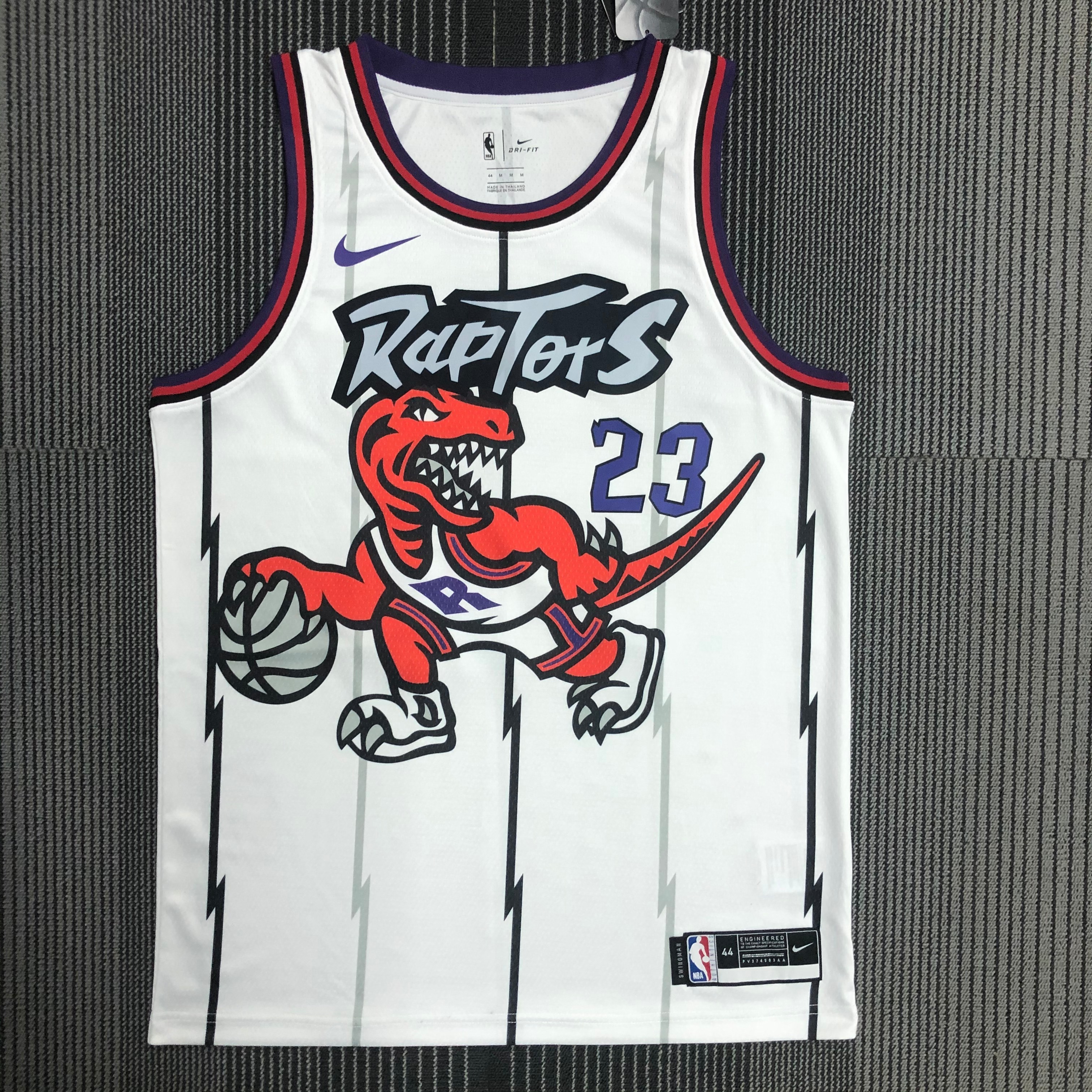 Toronto Raptors White  No.23 Vanvleet