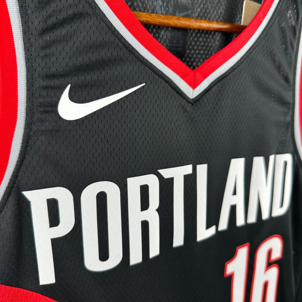 23 Season Portland Trail Blazers Black No.16