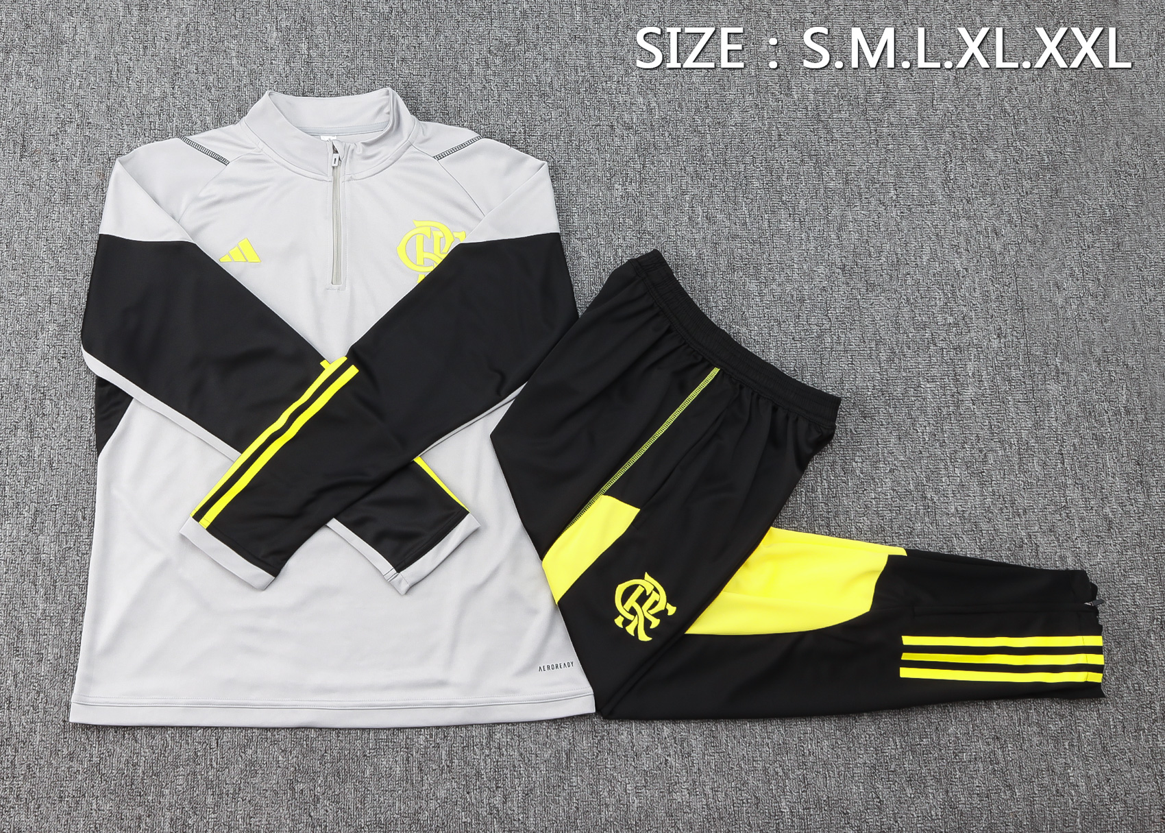 24-25 Flamengo Half Zippered Training Suit B815