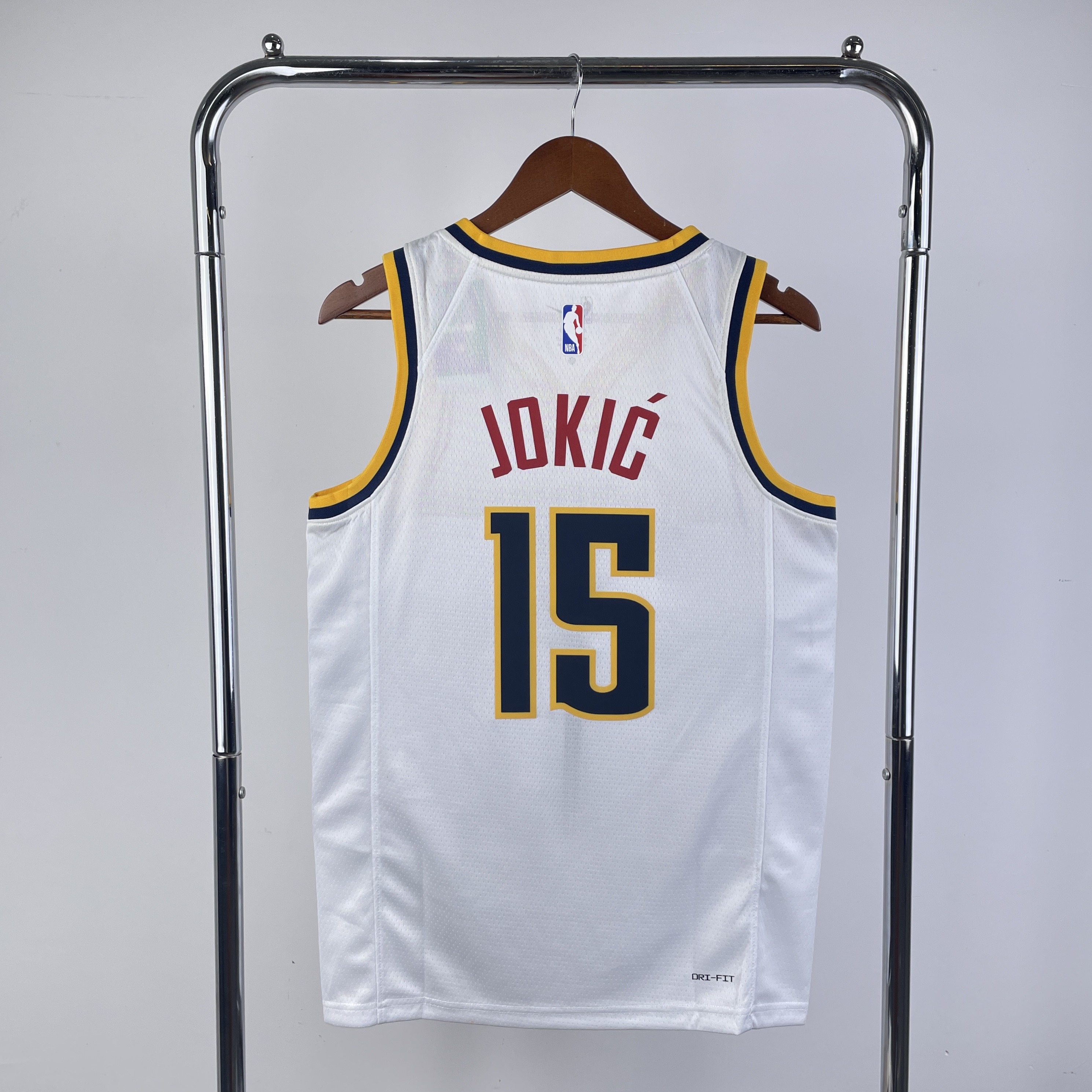 23 Season Denver Nuggets White  No.15 Joki?