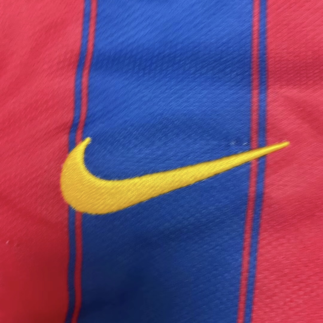 Retro 09/10 Barcelona Home Long Sleeves S-XXL