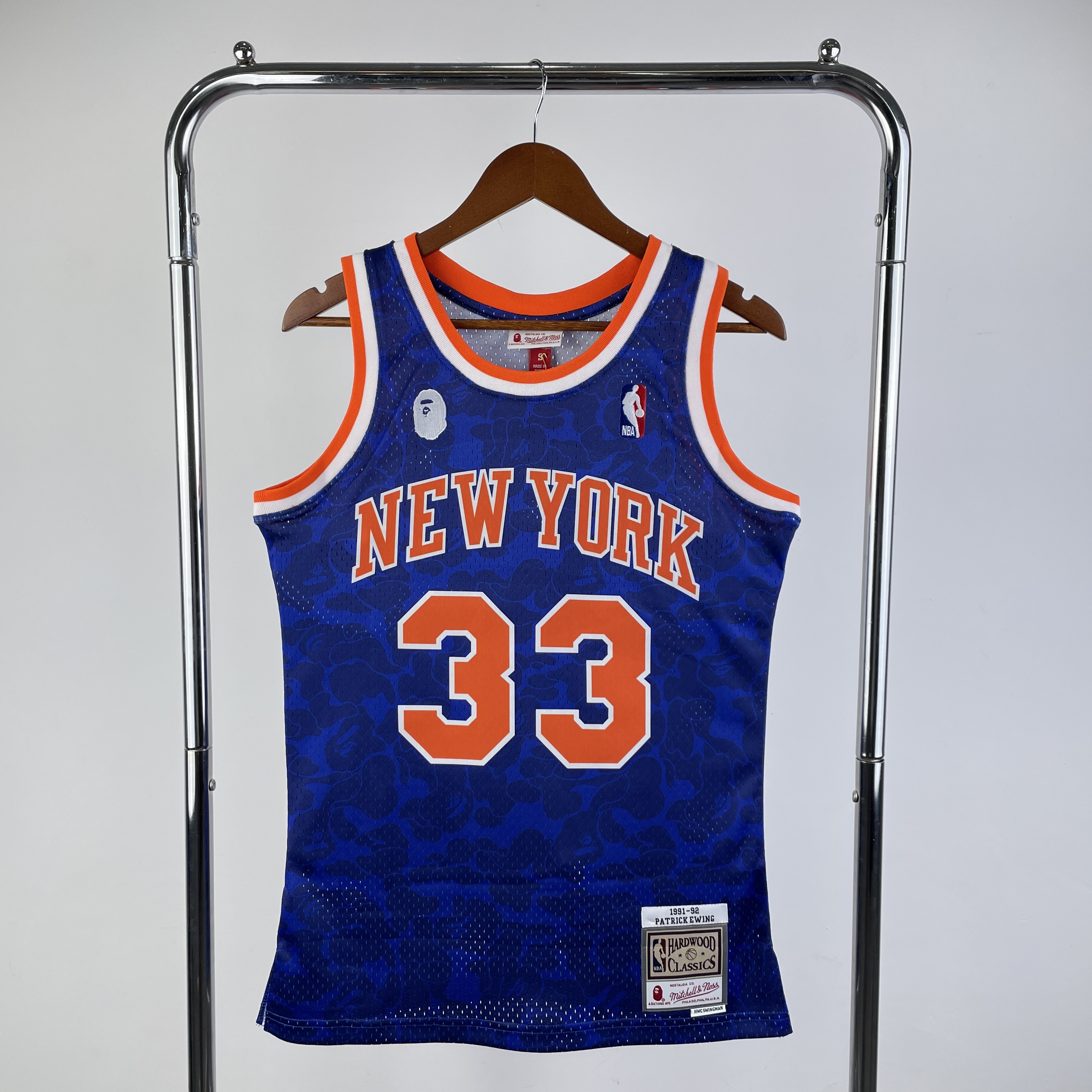 Knicks  : white No.33 S-XXL