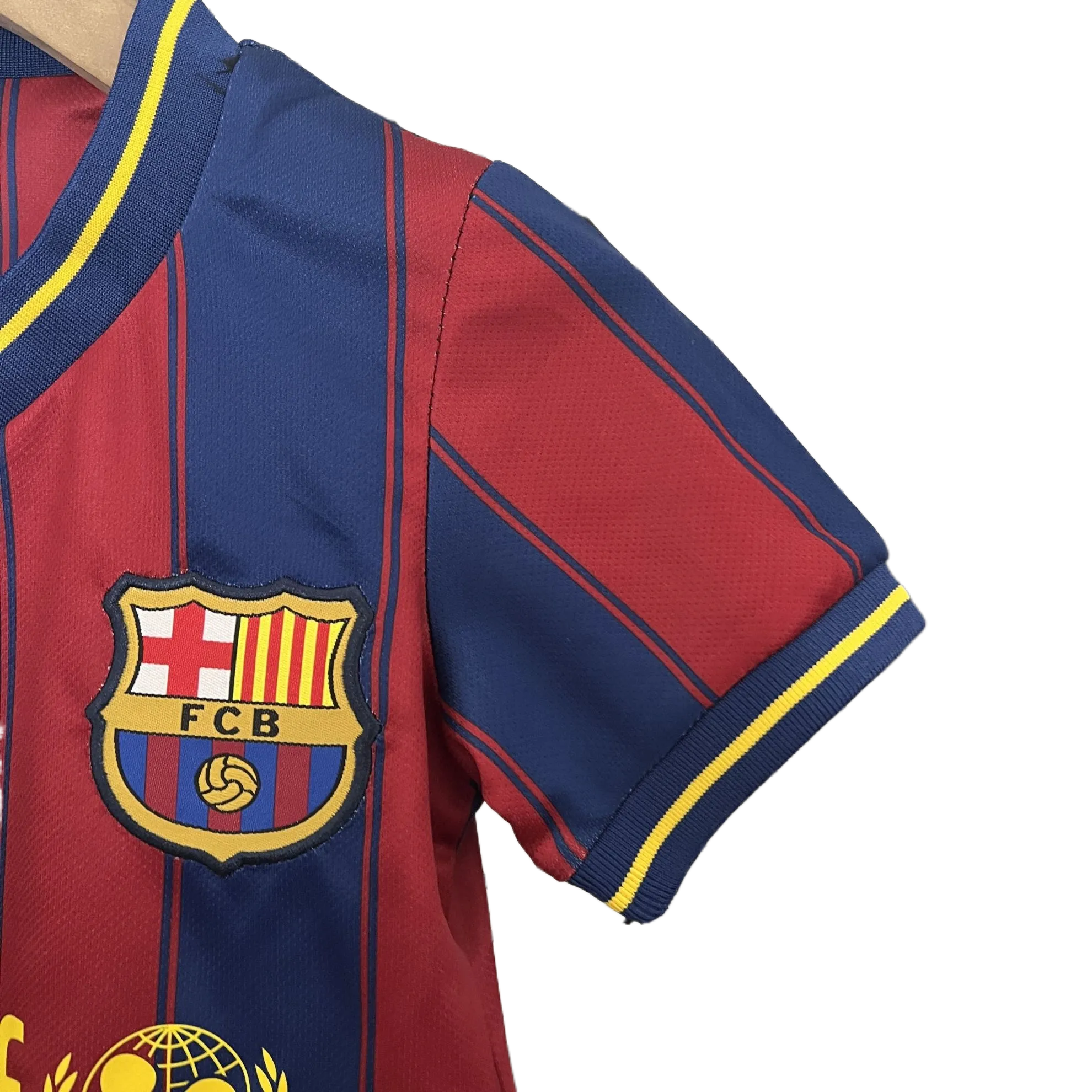 Kids Retro 2009/10 Barcelona Home  16-28